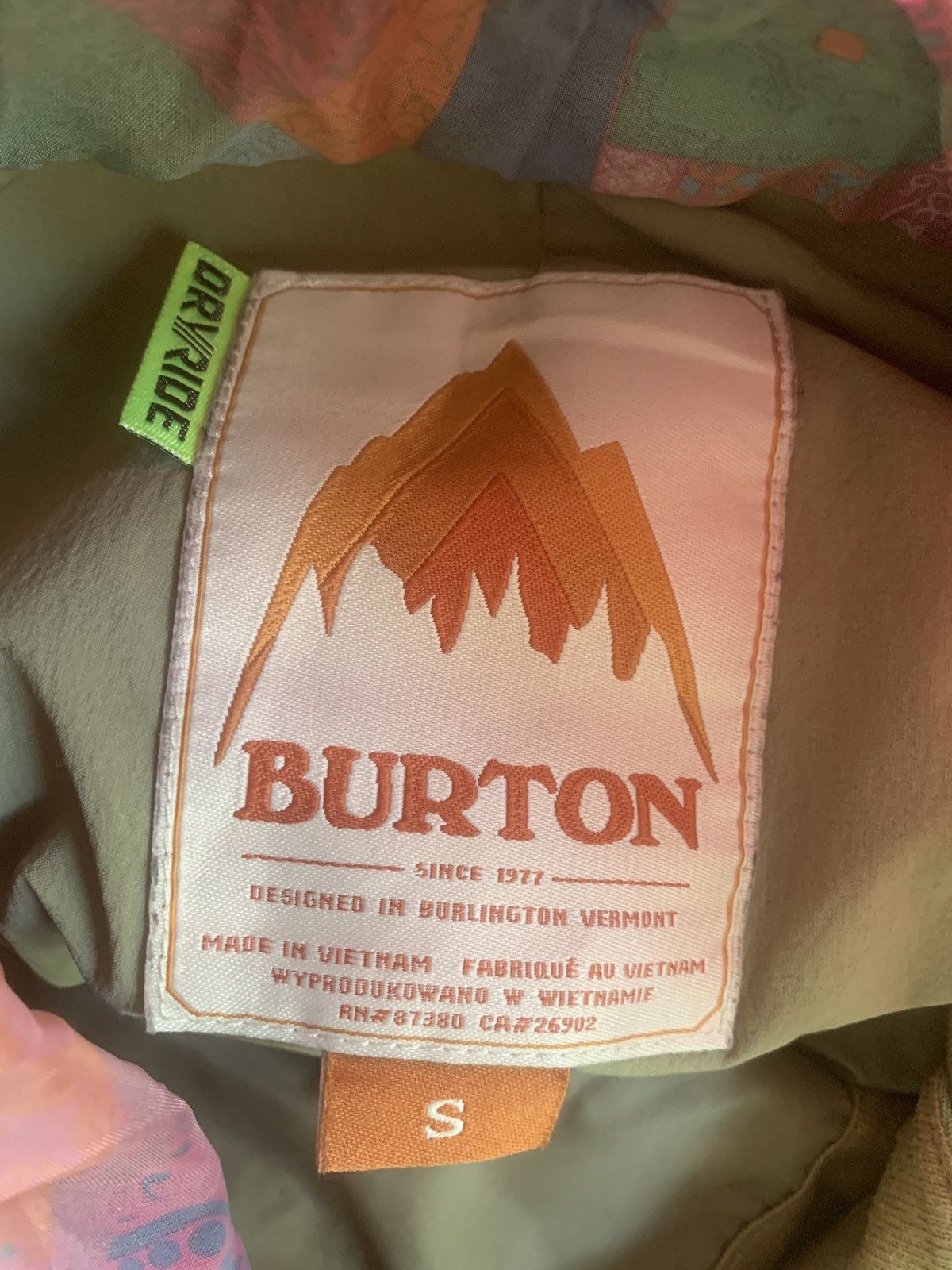Burton Burton dryride green ski snowboard outdoor pants Size 30" / US 8 / IT 44 - 7 Thumbnail
