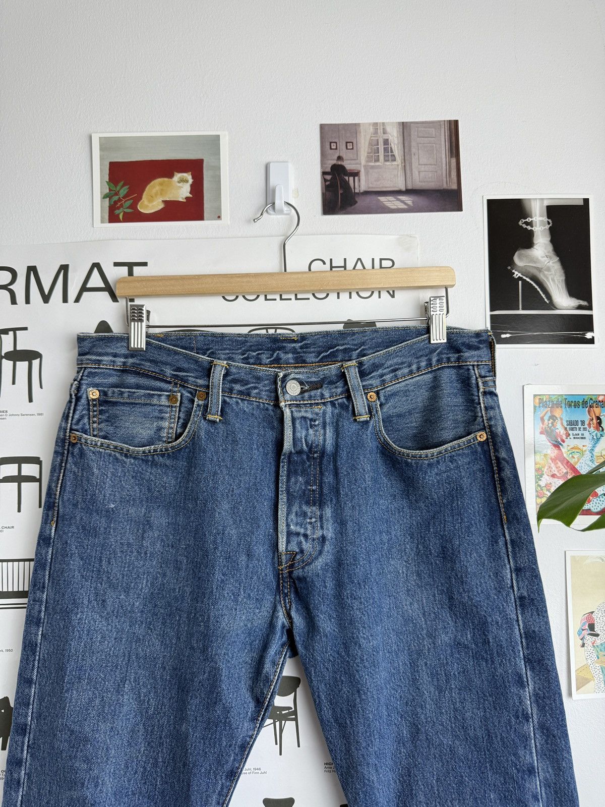 Levi's × Levi's Vintage Clothing Levi’s 501 blue indigo denim jeans pants 32x30 streetwear y2k Size US 32 / EU 48 - 5 Thumbnail