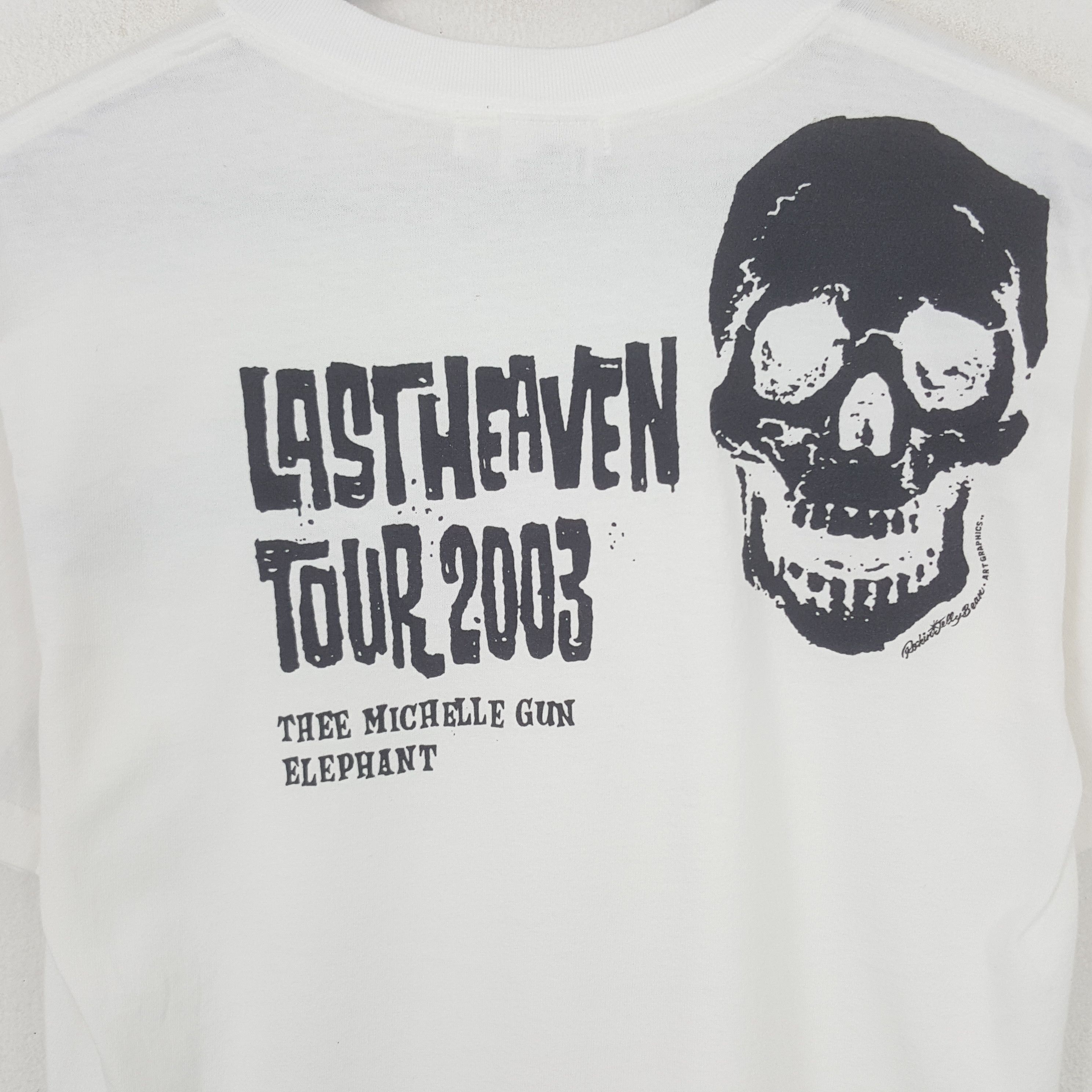 Band Tees The Michelle Gun Elephant Last heaven Tour 2003 Tshirt Size US S / EU 44-46 / 1 - 2 Thumbnail