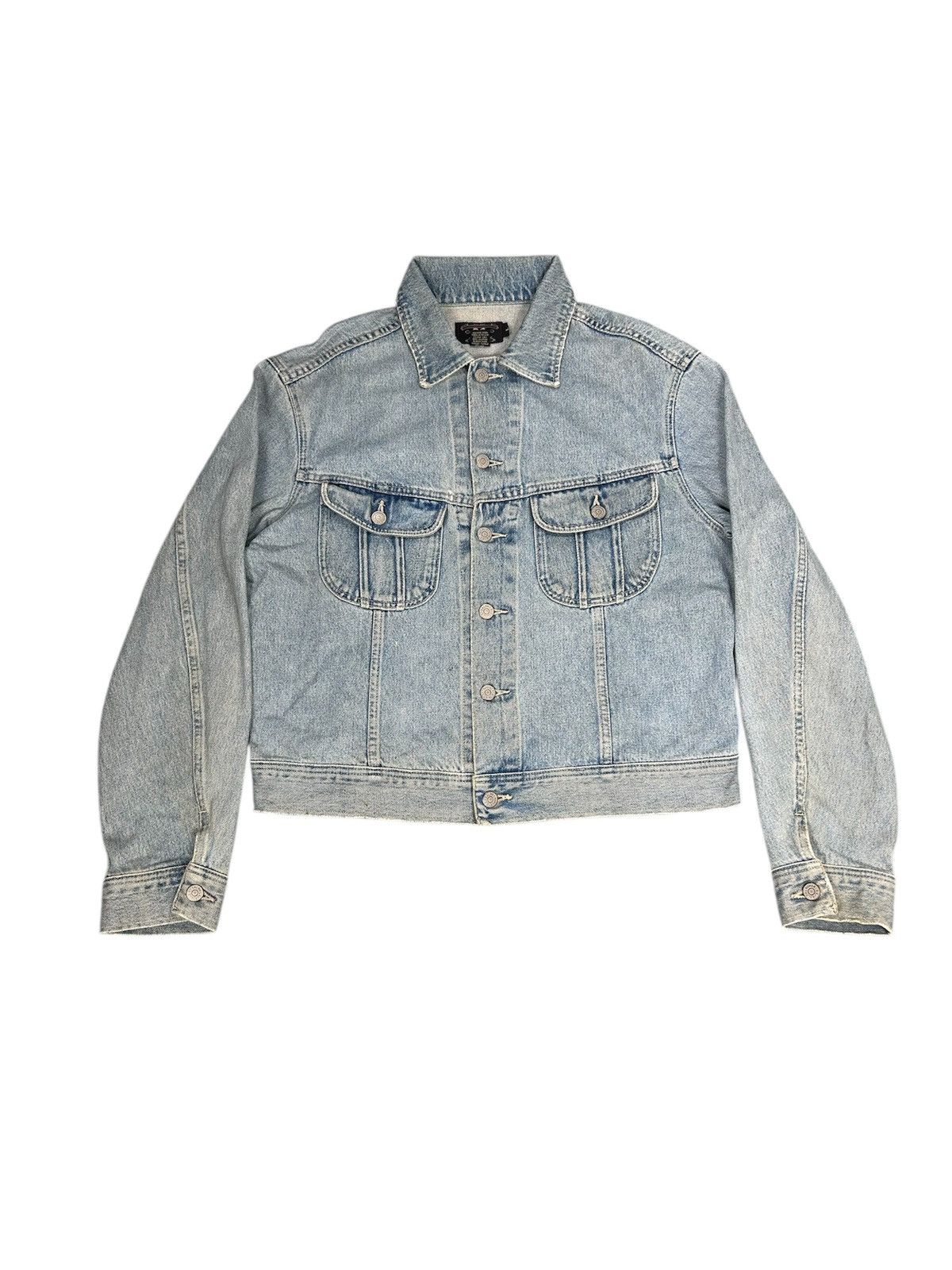 RRL Ralph Lauren Vintage Double RL Trucker Denim Jacket. J054 Size US L / EU 52-54 / 3 - 1 Thumbnail