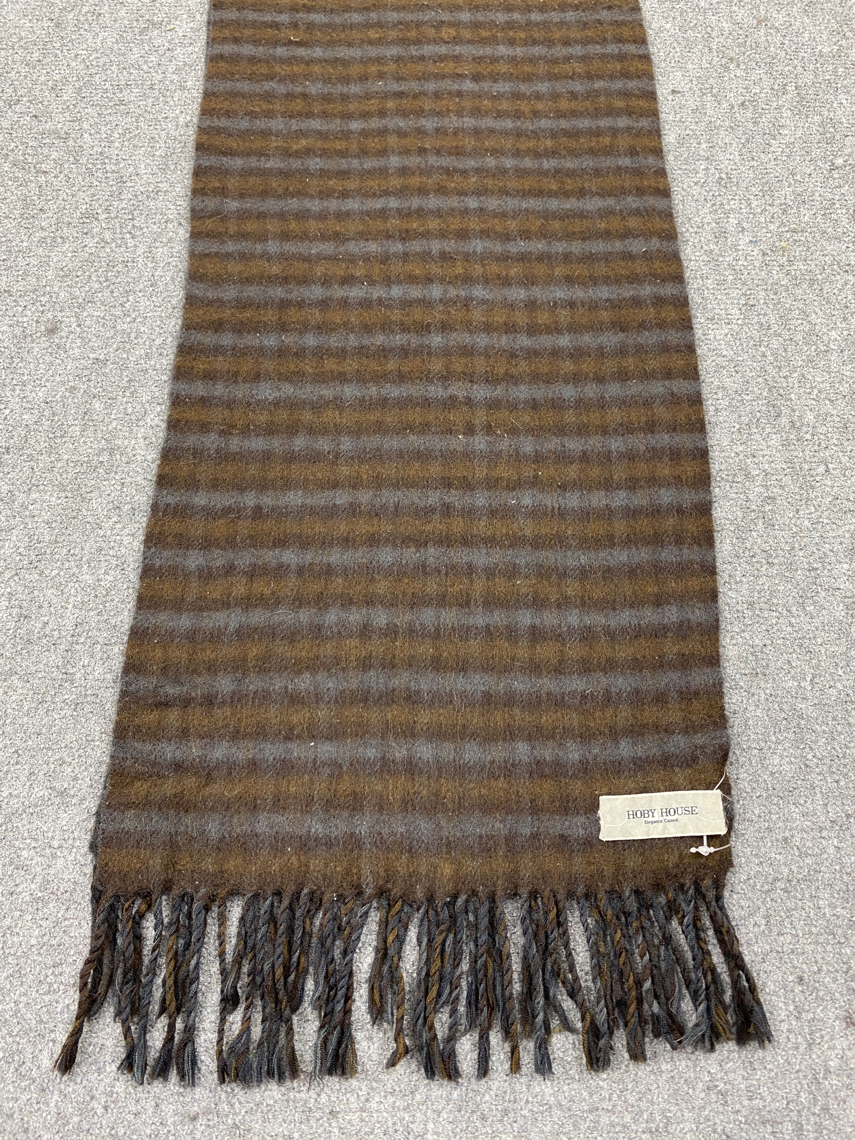 Japanese Brand Japanese Brand Wool Scarf Muffler Neckwear SC0259 Size ONE SIZE - 4 Thumbnail