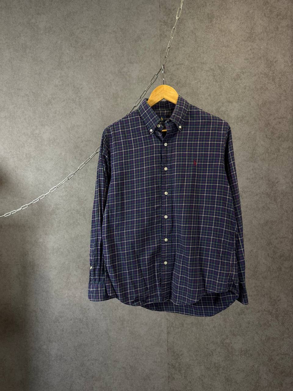 Polo Ralph Lauren Polo Ralph Lauren designer logo checkered shirt Size US S / EU 44-46 / 1 - 1 Thumbnail