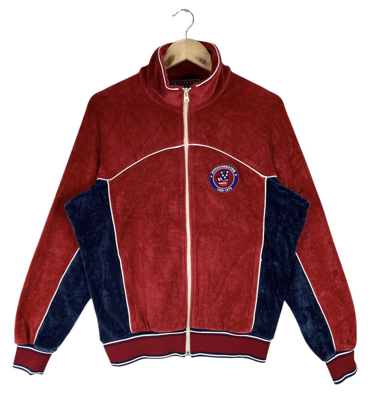 Hysteric Glamour Hysteric Glamour Hysteric Tour 1969-1970 Velvet Sweater Size US L / EU 52-54 / 3 - 2 Thumbnail