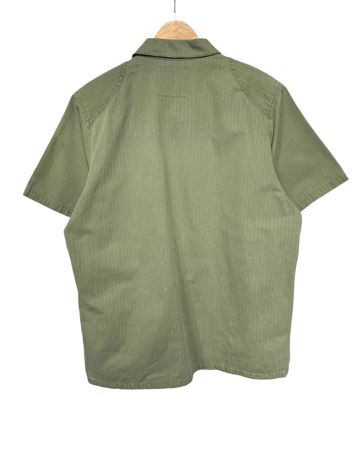 Vintage Vintage 90s WTAPS Military Shirt Size US XL / EU 56 / 4 - 2 Thumbnail