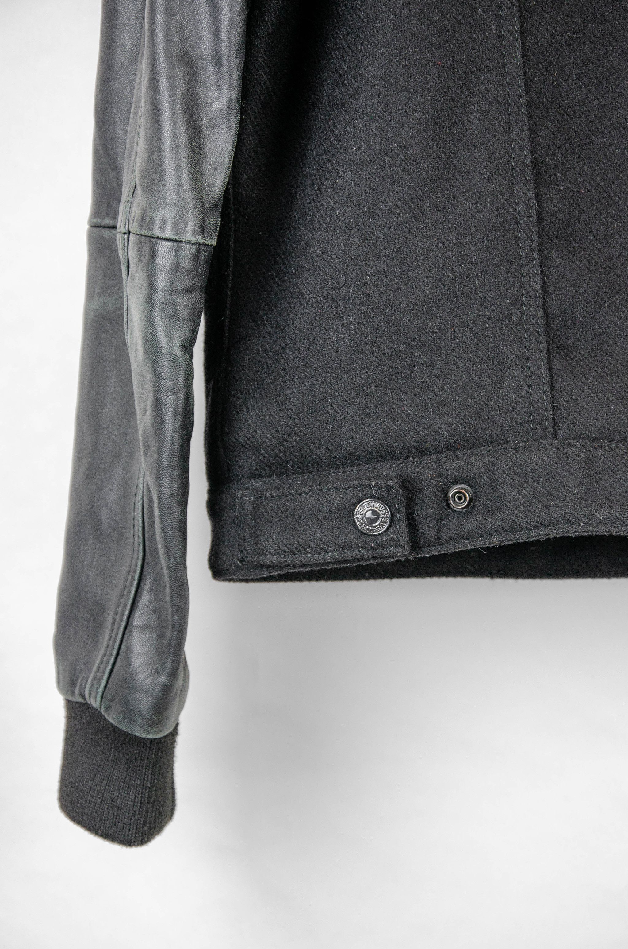 Levi's Levi’s Wool Leather Trucker Jacket – Size M Size M / US 6-8 / IT 42-44 - 10 Thumbnail