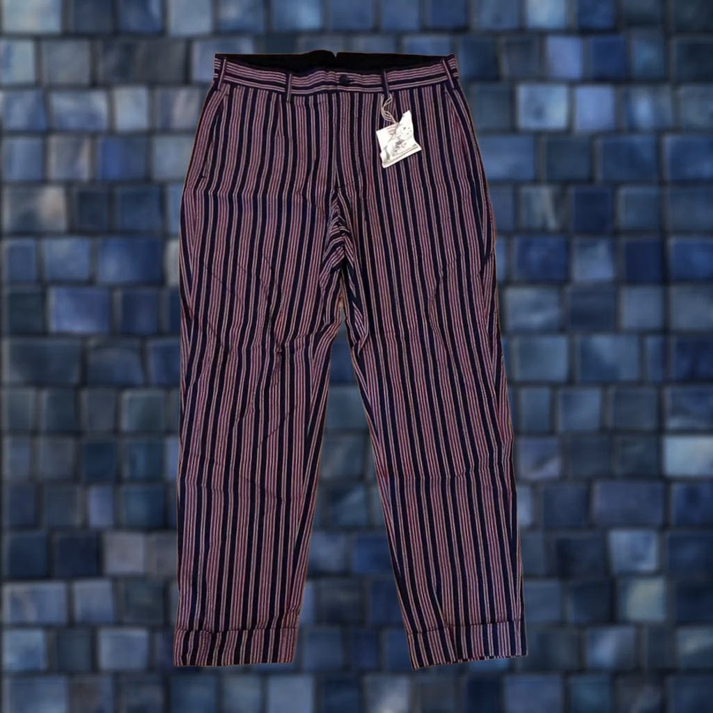 Engineered Garments Engineered Garments Andover pants Tapered Multicolor Striped Size L Men 2020ss New Size US 33 - 1 Thumbnail
