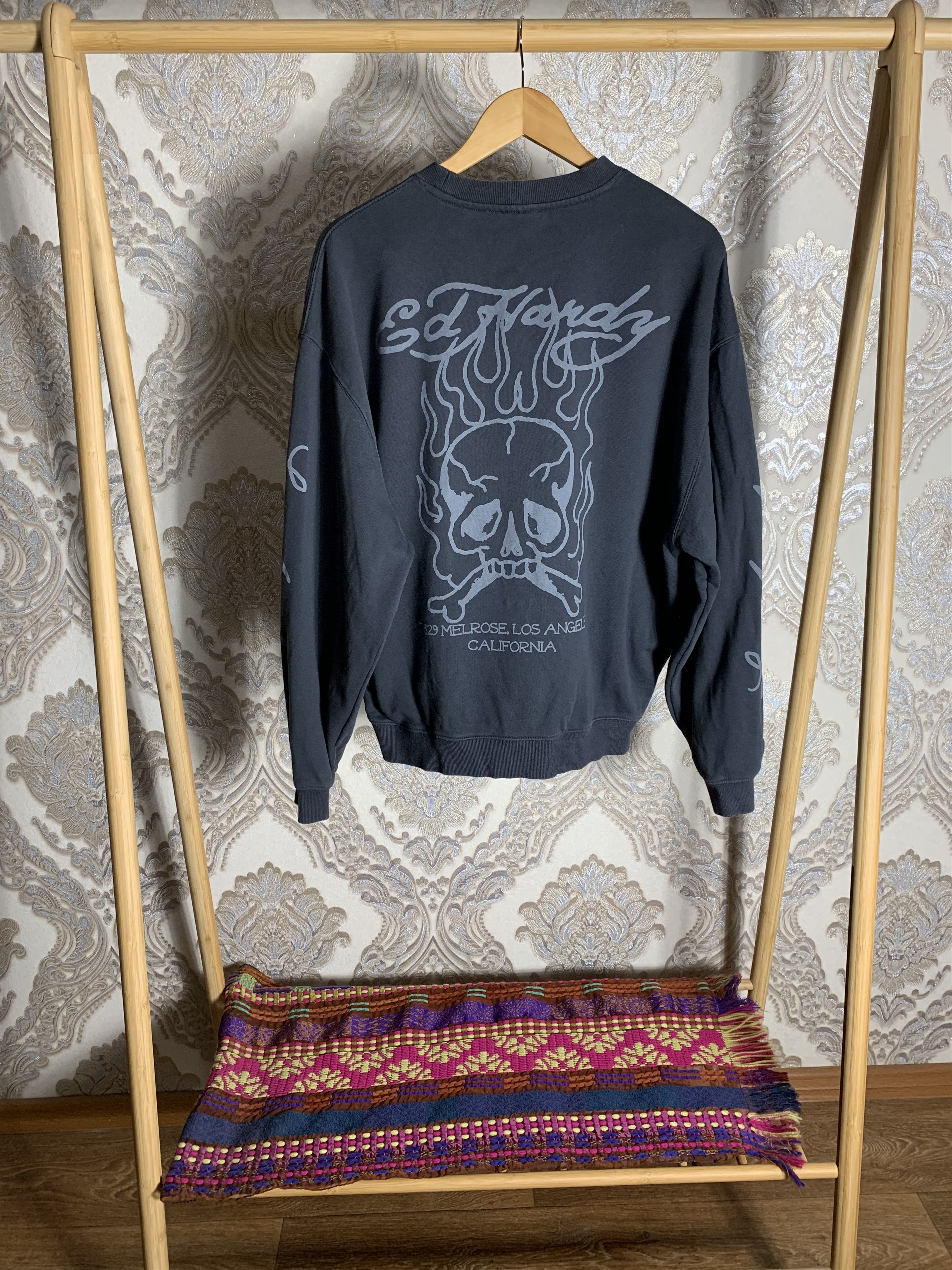 Ed Hardy VINTAGE ED HARDY BY CHRISTIAN AUDIGIER DESIGNER CASUAL Y2K Size US L / EU 52-54 / 3 - 1 Thumbnail