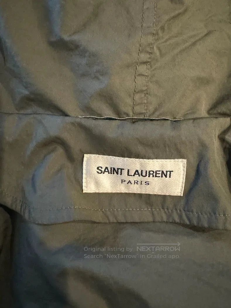 Saint Laurent Paris Saint Laurent Military Windproof Hooded Jacket. Size US M / EU 48-50 / 2 - 3 Thumbnail