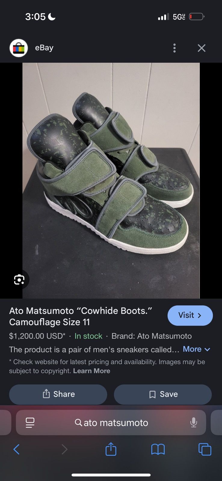 Ato Matsumoto Ato matsumoto sneakers Size US 10 / EU 43 - 4 Thumbnail
