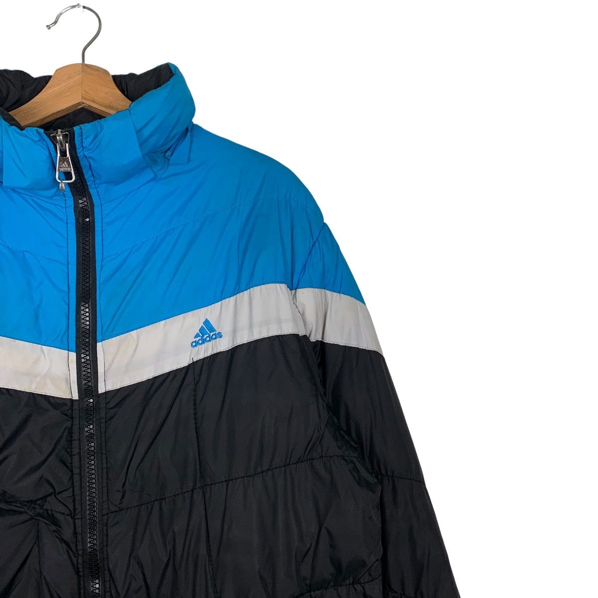 ADIDAS Colorblock Light Puffer Jacket #0326-C15