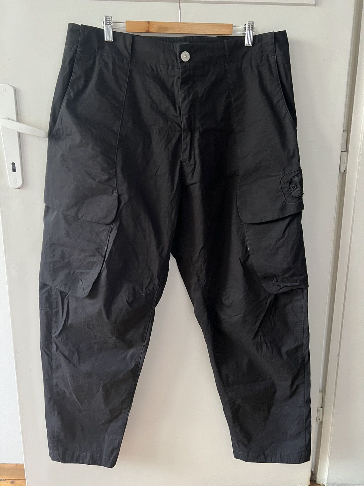 Stone Island Shadow Project STONE ISLAND SHADOW PROJECT Shadow Cargo Pants Black Sz IT54 Size US 38 / EU 54 - 1 Thumbnail