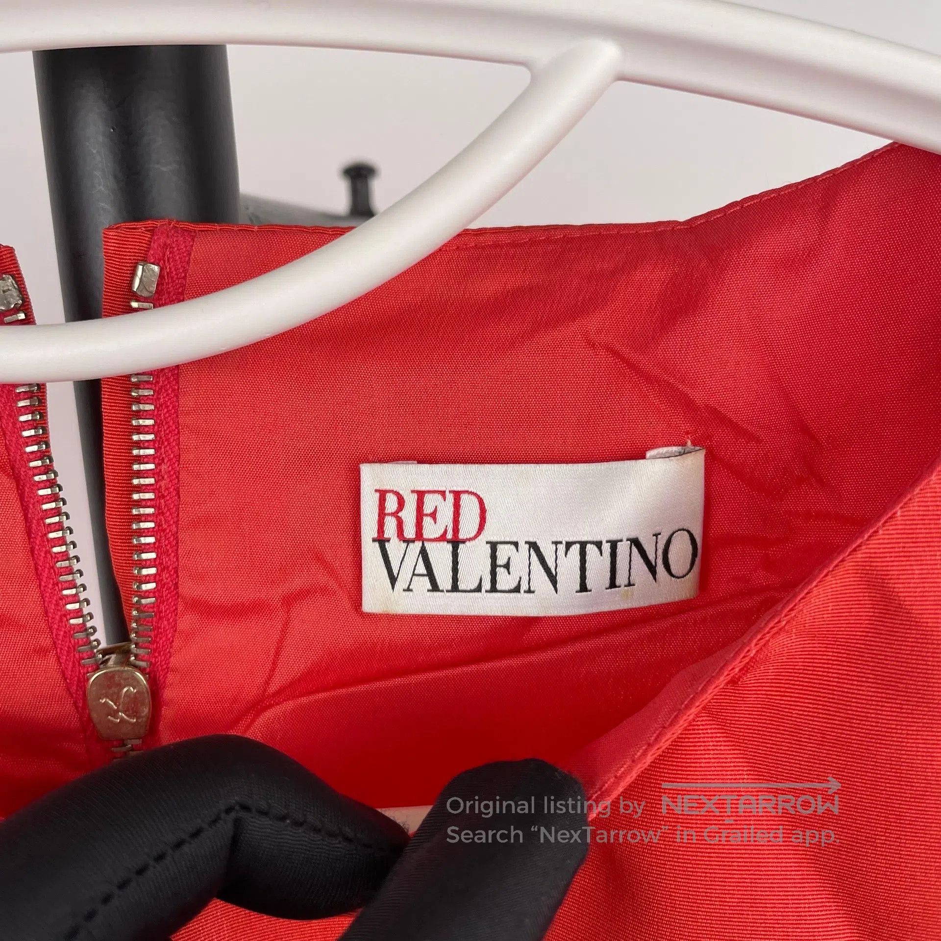 Valentino Valentino Red Elegant Mini Dress with Bow at Waist Size 40 Size S / US 4 / IT 40 - 6 Thumbnail