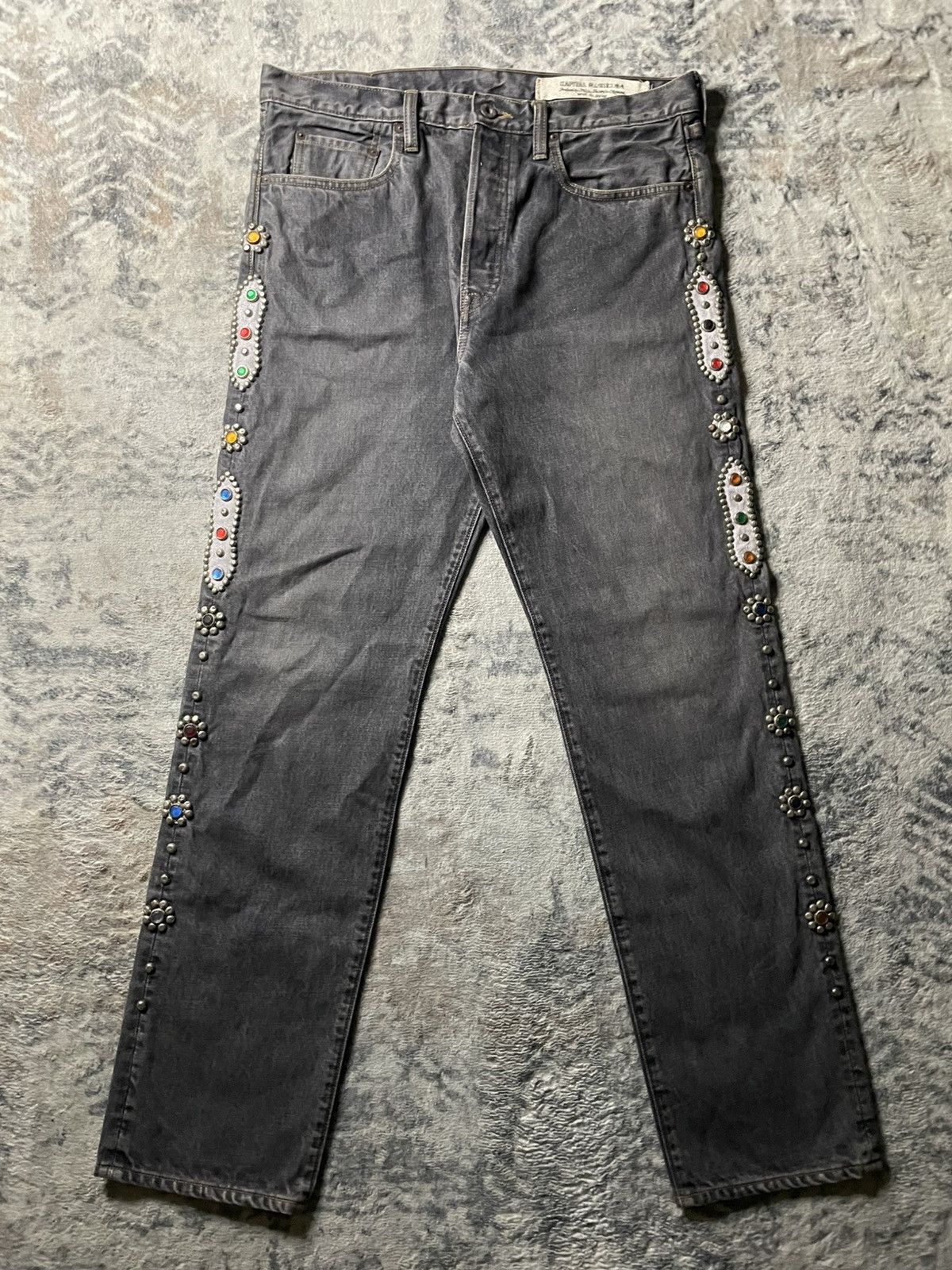 Kapital Studded Gem Cisco Denim