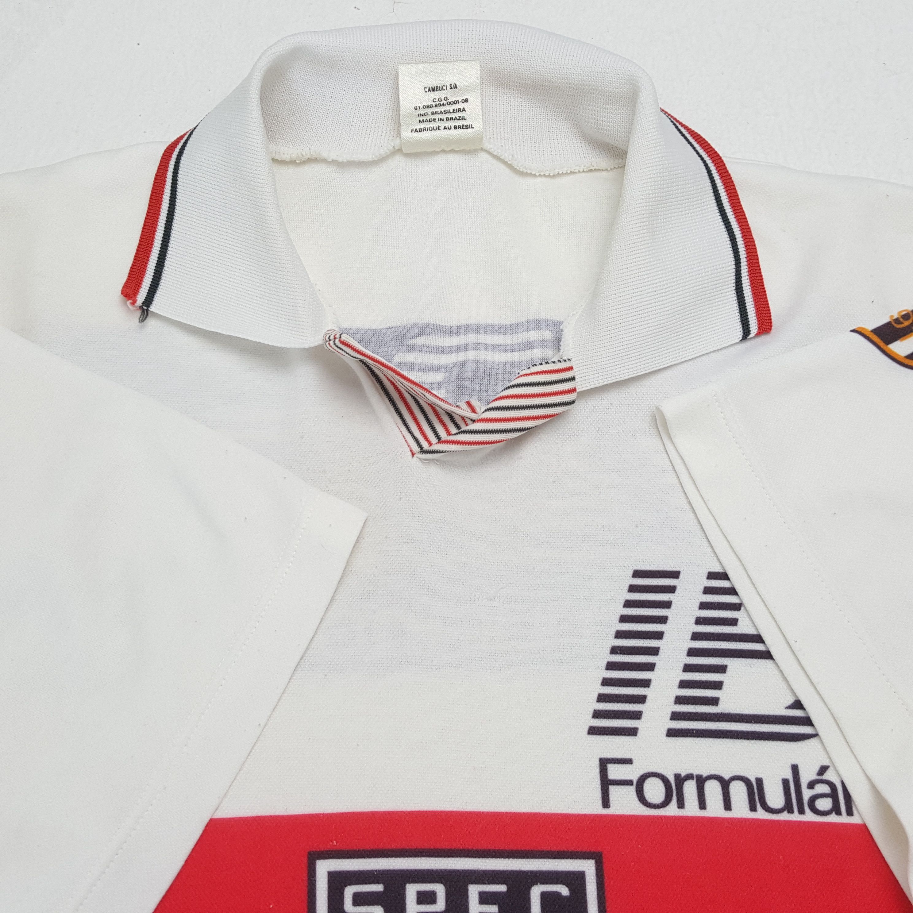 Vintage Vintage SAO PAULO Brazilian Soccer Club Jerseys Size US L / EU 52-54 / 3 - 8 Thumbnail