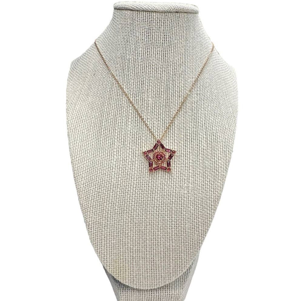Swarovski Swarovski Stella Star Rose Gold plated Necklace Size ONE SIZE - 4 Thumbnail