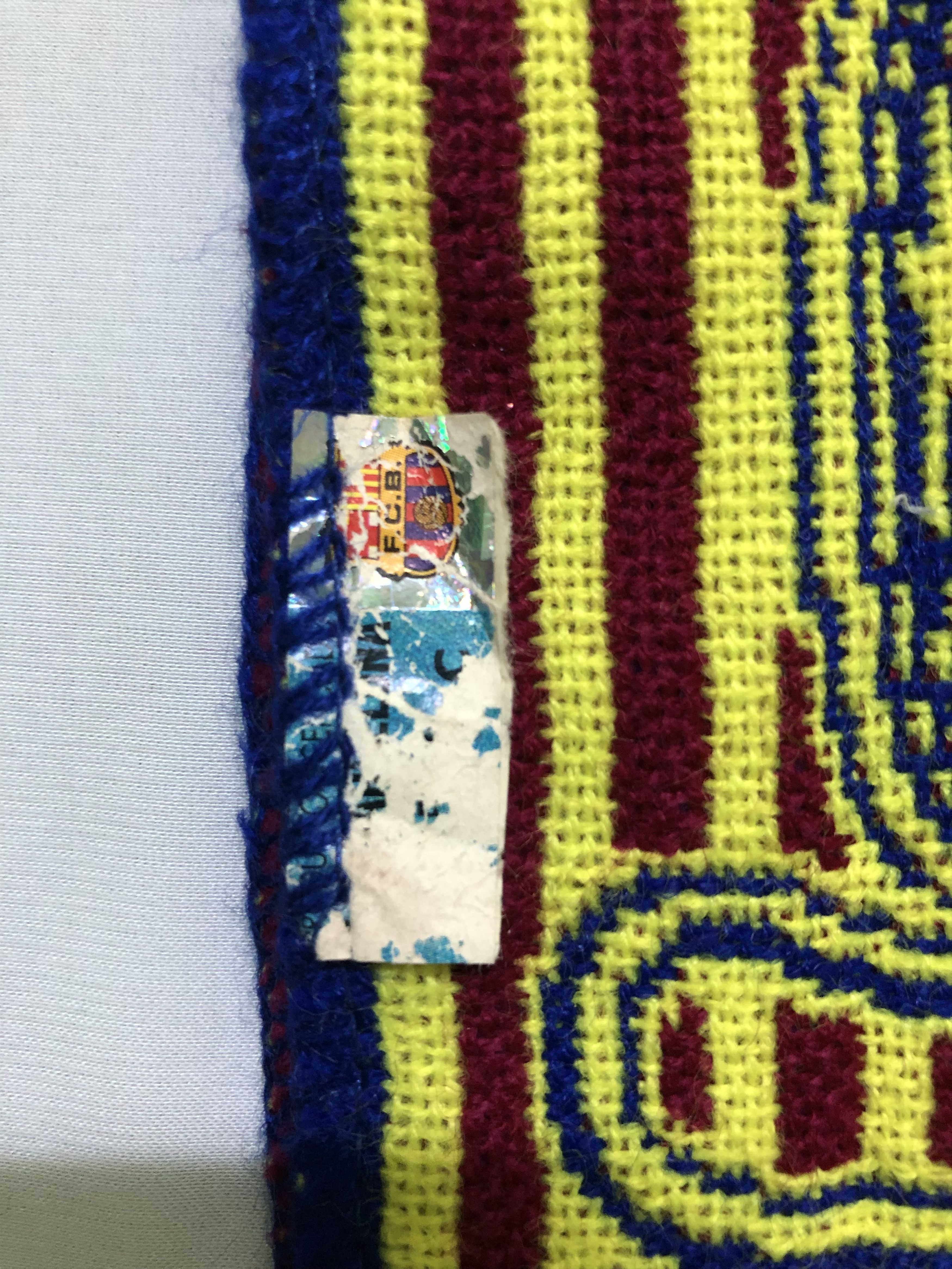 Vintage FC Barcelona Muffler Scarf -SC0083