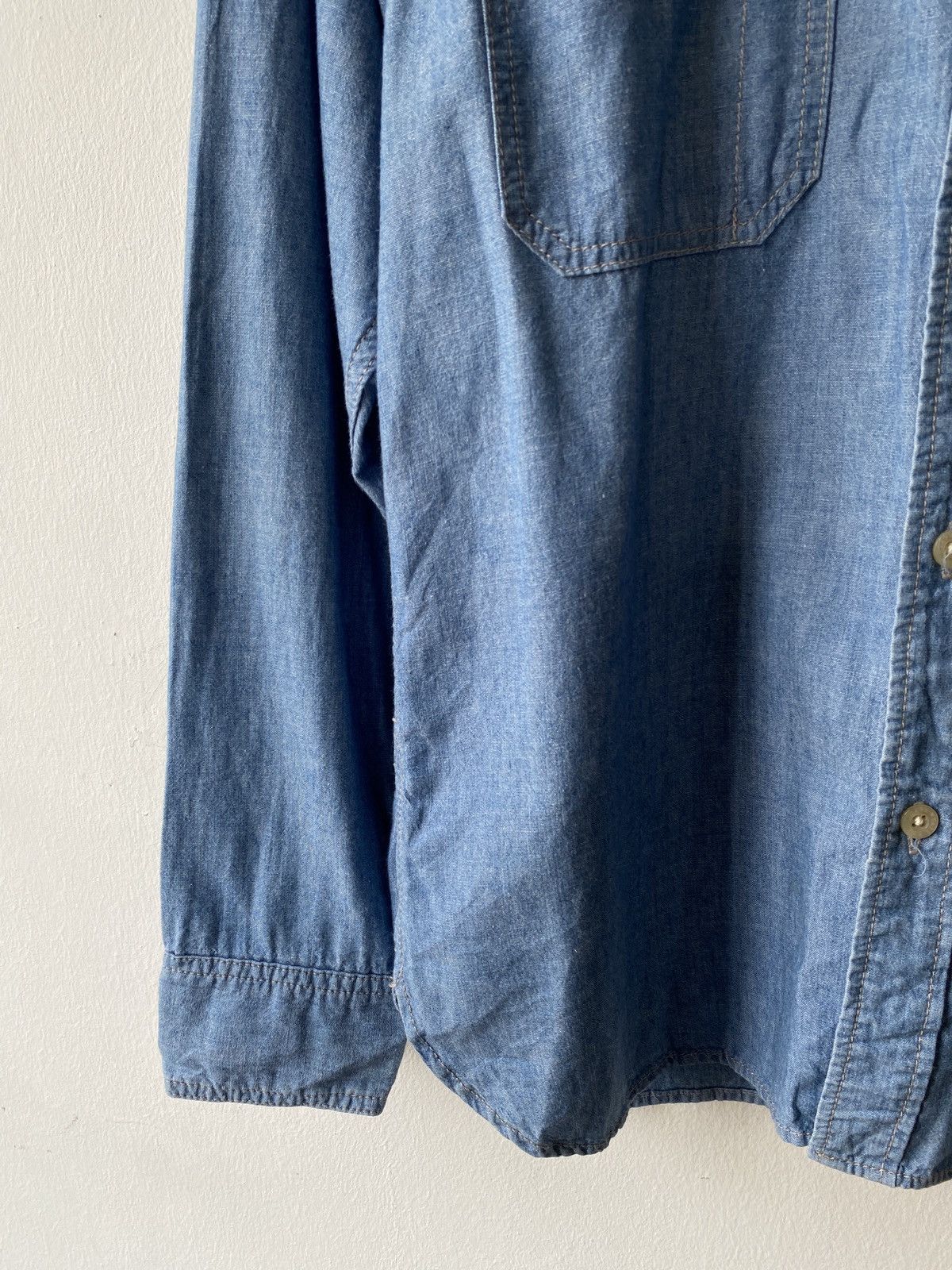 Japanese Brand × Wtaps 14AW WTAPS Japan Double Pocket Button Up Shirt Size US M / EU 48-50 / 2 - 6 Thumbnail