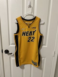 Miami heat gold outlet jersey