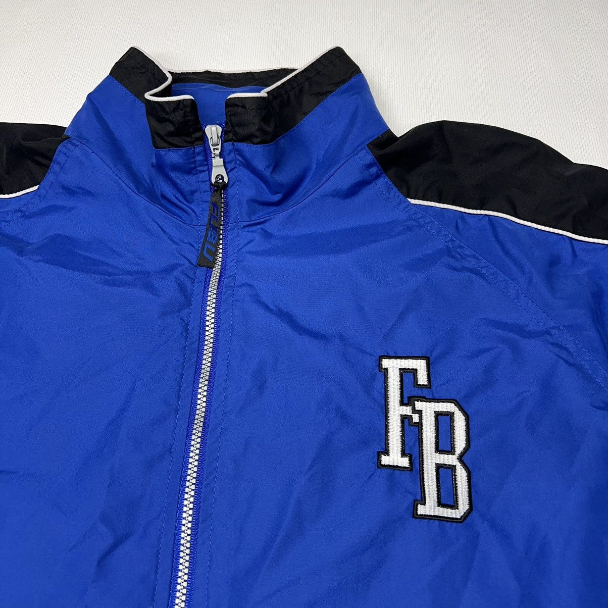 Fubu × Vintage VTG Fubu Jacket Blue Sport Athletic Full Zip The Collection Size US XL / EU 56 / 4 - 3 Thumbnail