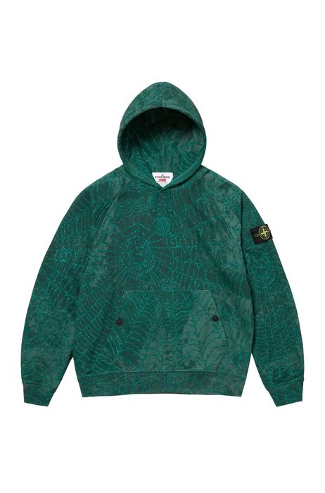 Supreme Supreme Stone Island hooded sweatshirt | Grailed