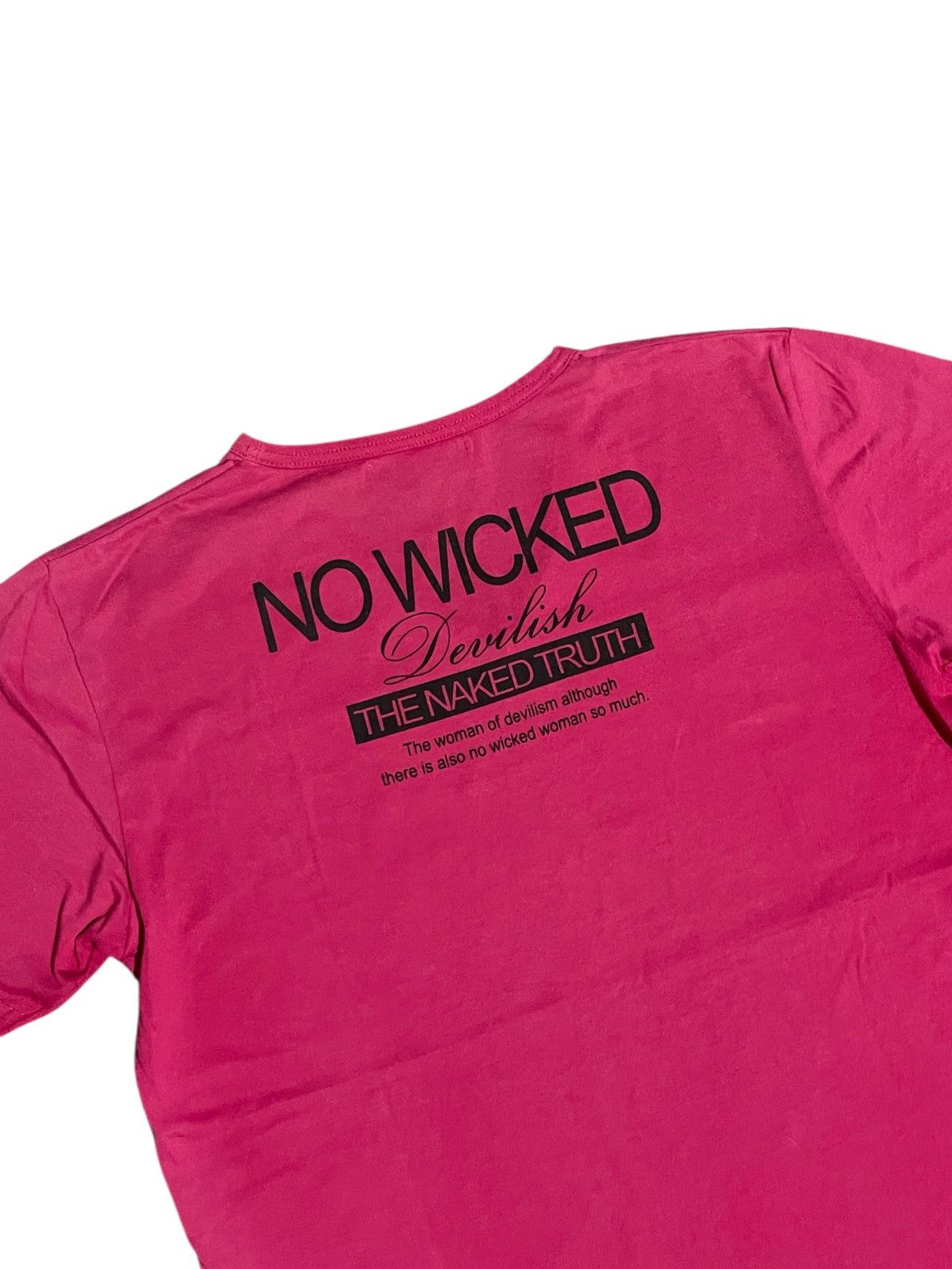 semanticdesign Y2K Semantic Design No Wicked T Shirt Size US S / EU 44-46 / 1 - 6 Thumbnail