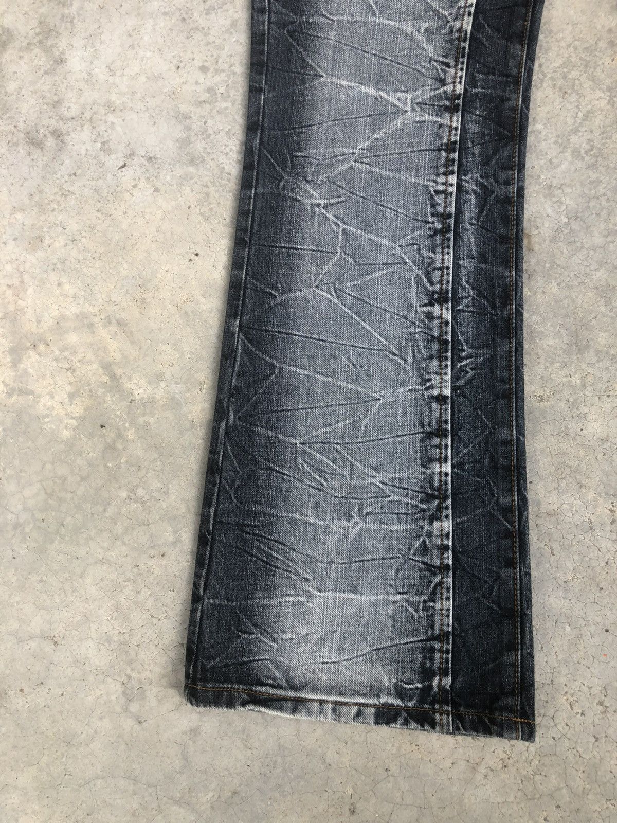 If Six Was Nine Japanese Black ant Flared Jeans Distressed Jeans Size US 38 / EU 54 - 6 Thumbnail