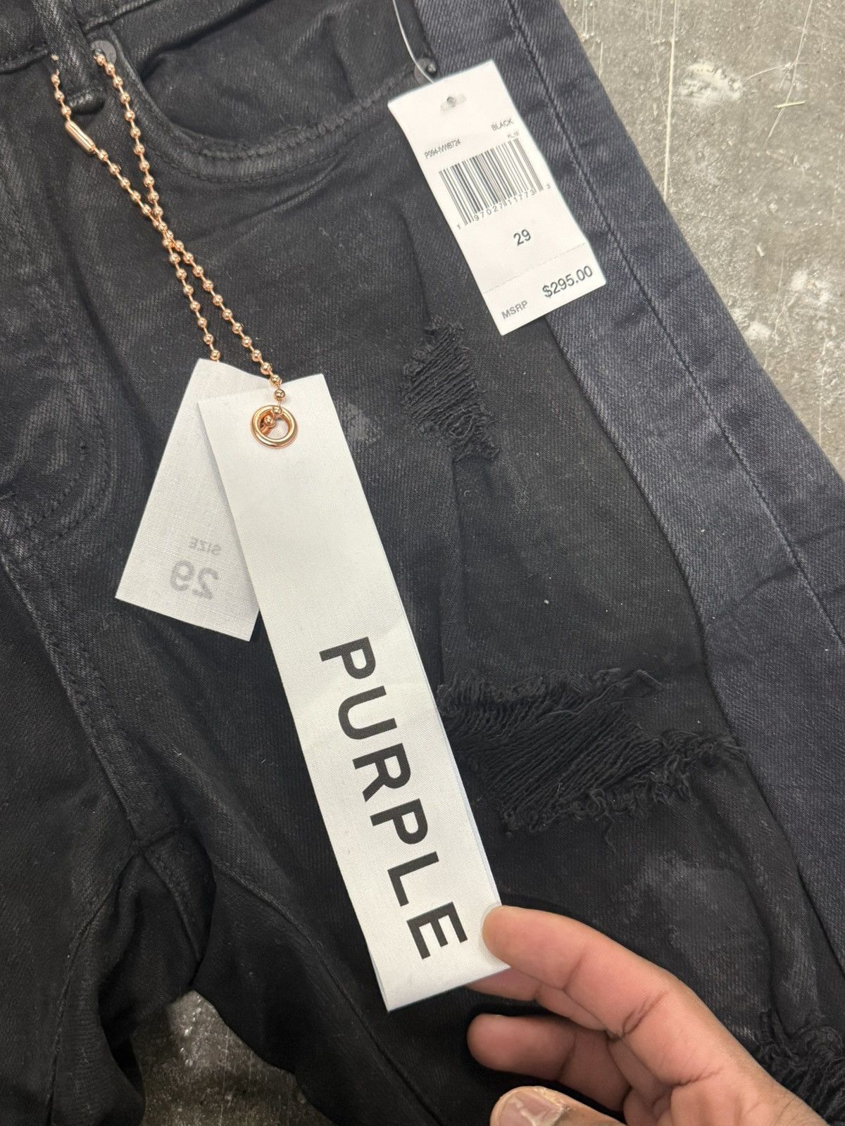 Purple Brand Purple Upside Down Flare Jeans | Blue Label Size US 29 - 4 Thumbnail