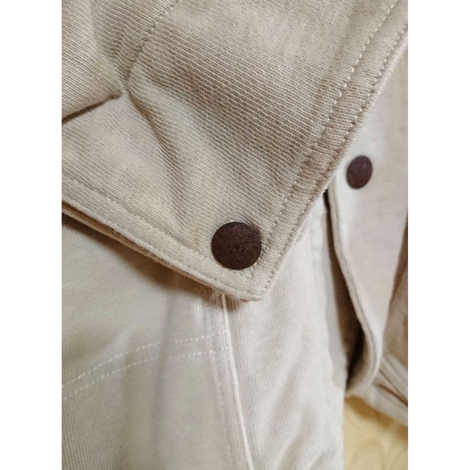 Ralph Lauren RRL RALPH LAUREN Men Cotton Jacket L Gray 4pocket Solid Casual Used Size US L / EU 52-54 / 3 - 5 Thumbnail