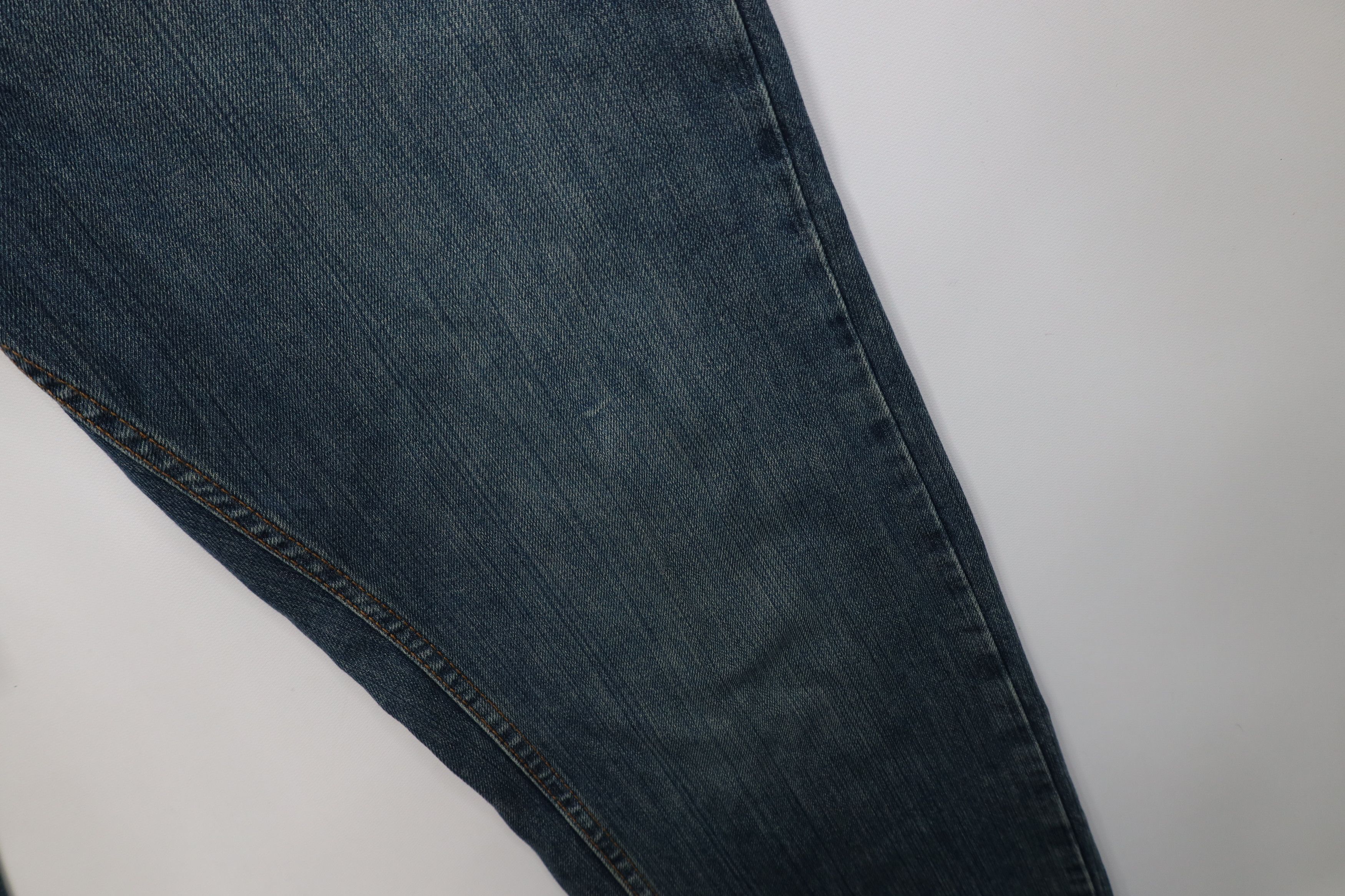Levi's Vintage Y2K Levis 569 Relaxed Straight Wide Leg Jeans Blue Size US 38 / EU 54 - 6 Thumbnail