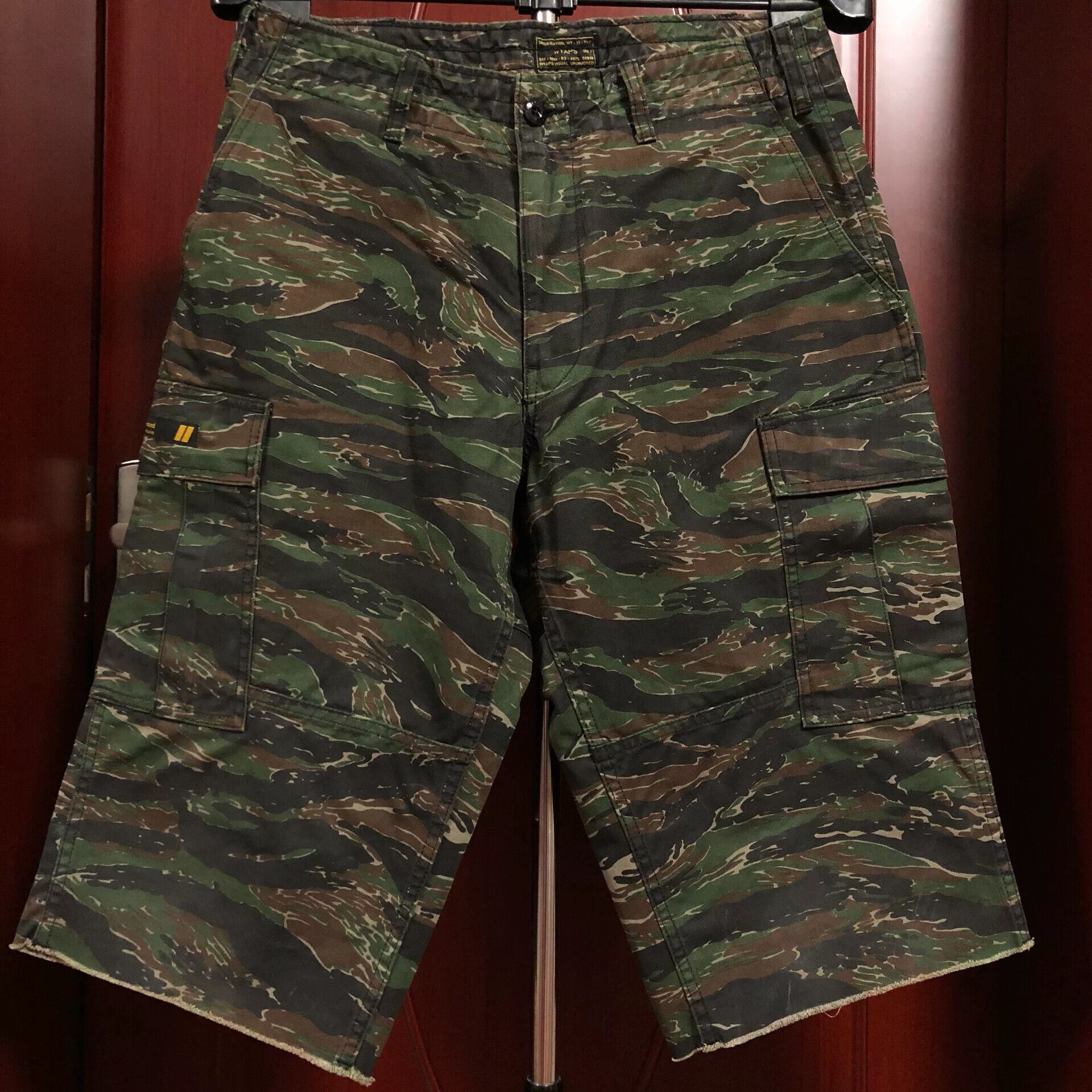 Wtaps Wtaps 17SS JUNGLE Tiger Stripe Shorts Size US 32 / EU 48 - 1 Thumbnail