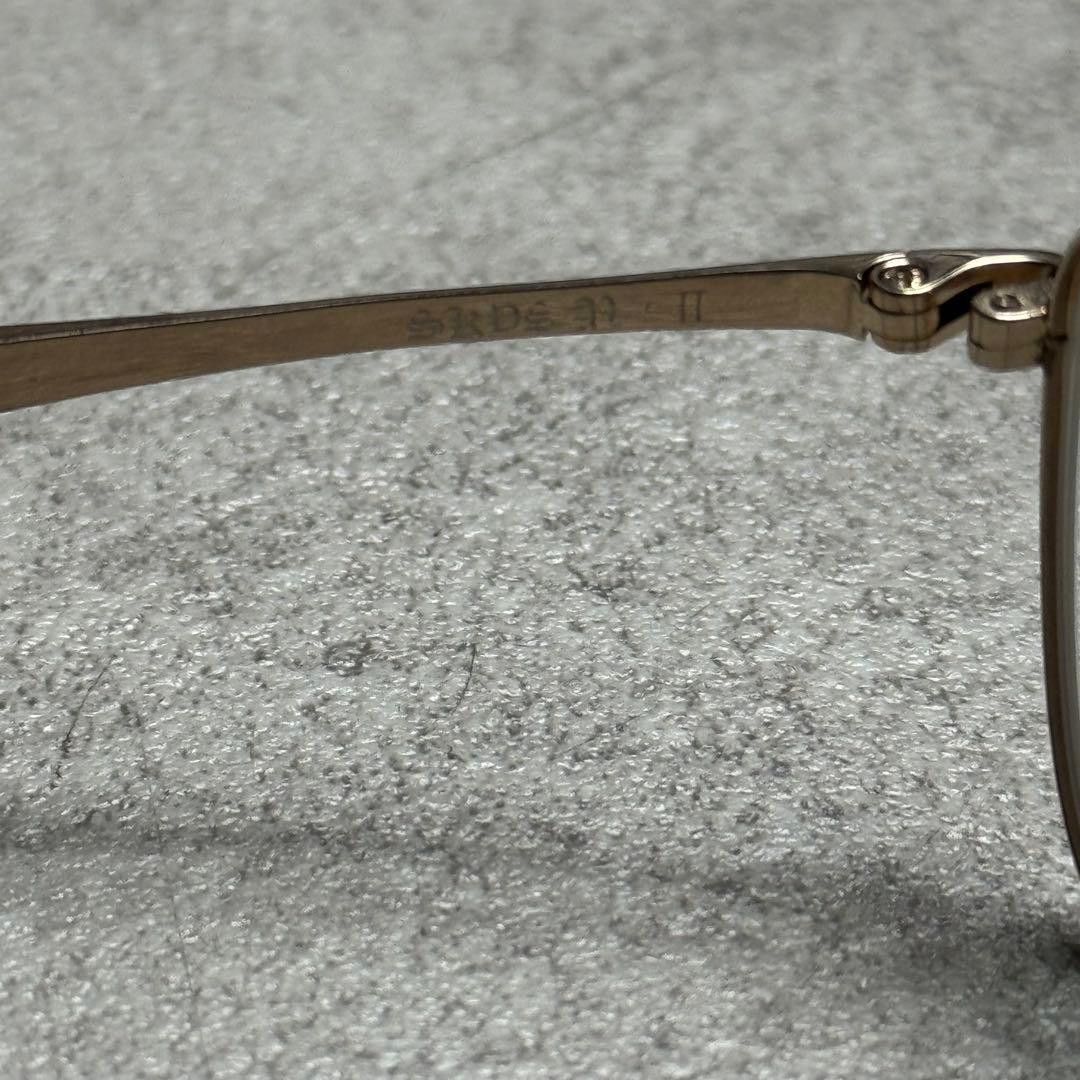 Chrome Hearts CHROME HEARTS SKYSAW II Glasses Brown / Silver Size ONE SIZE - 6 Thumbnail