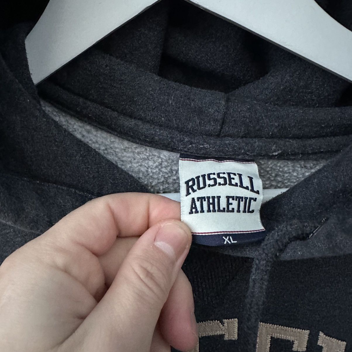 Russell Athletic Vintage Russel Athletic Hoodie Big Logo Size XL Fitted Hype Size US XL / EU 56 / 4 - 5 Thumbnail