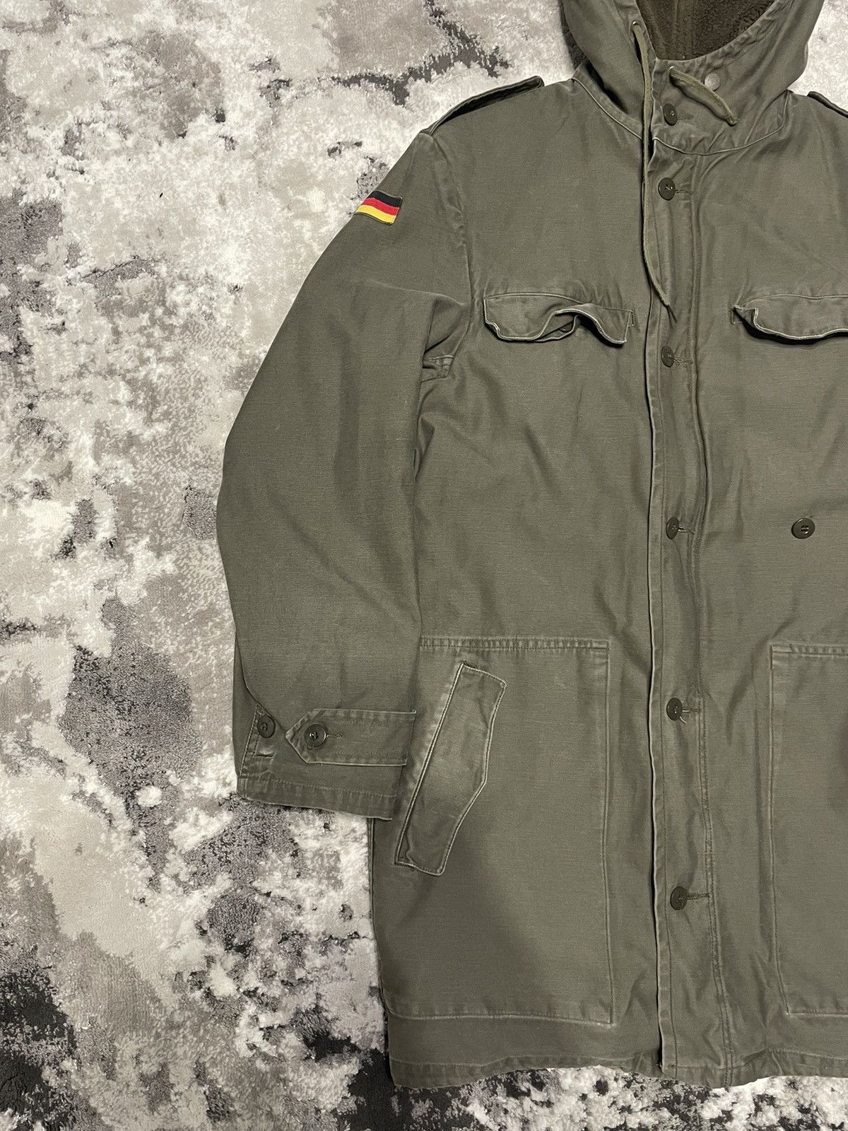 Vintage Vintage 1989 German Army M 65 Field Faded Jacket Size US L / EU 52-54 / 3 - 4 Thumbnail