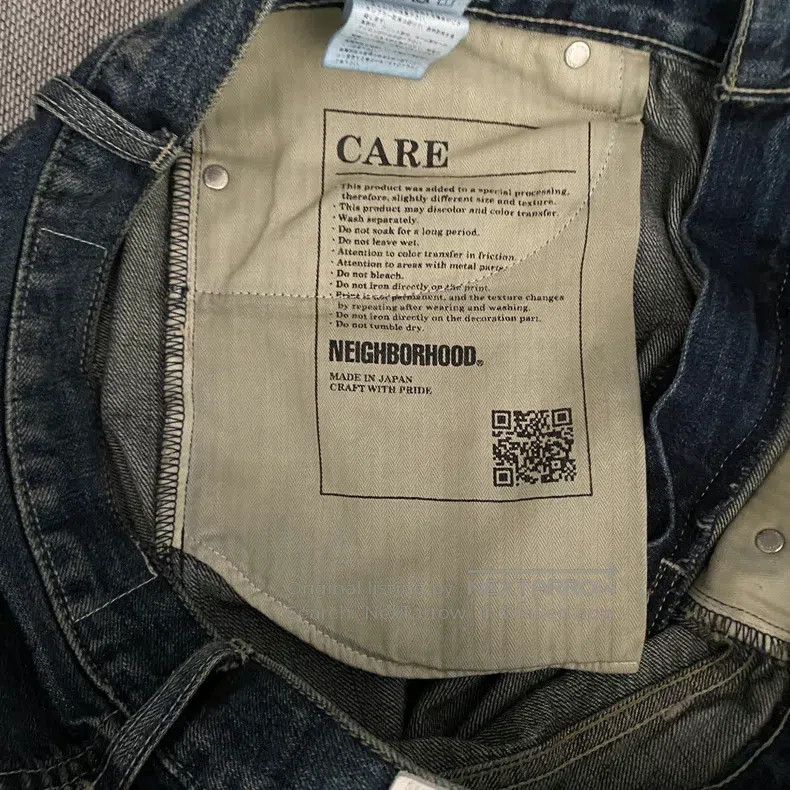 Neighborhood Neighborhood size XL Washed Denim Jeans Size US 27 - 4 Thumbnail