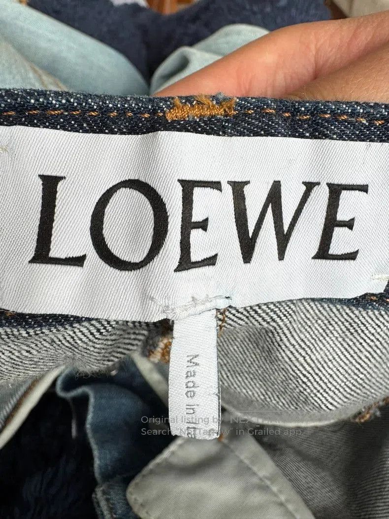 Loewe Loewe Denim Pants with Two. Size US 34 / EU 50 - 3 Thumbnail