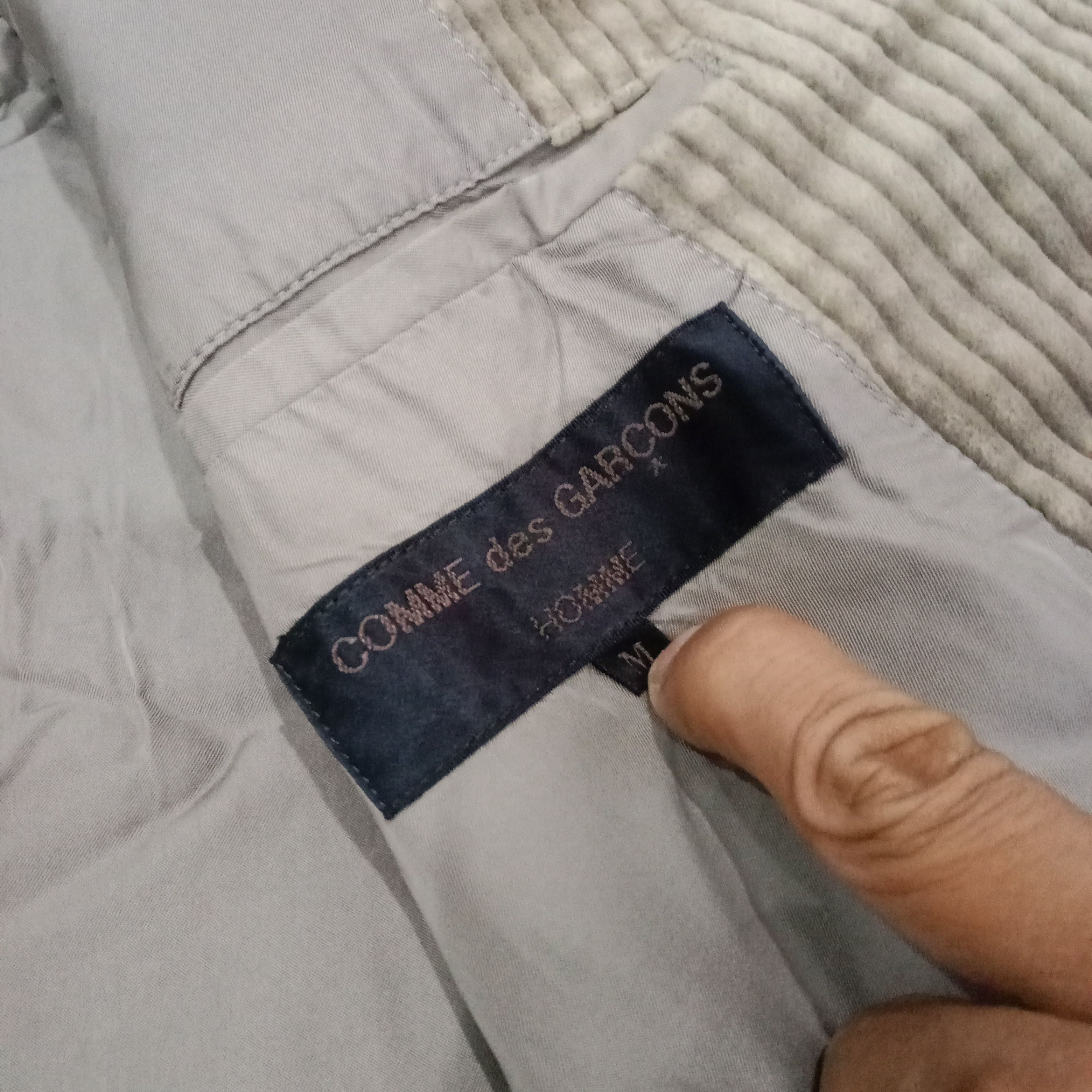 Junya Watanabe Vtg Comme des garcons homme plus corduroy jacket Size 40R - 3 Thumbnail