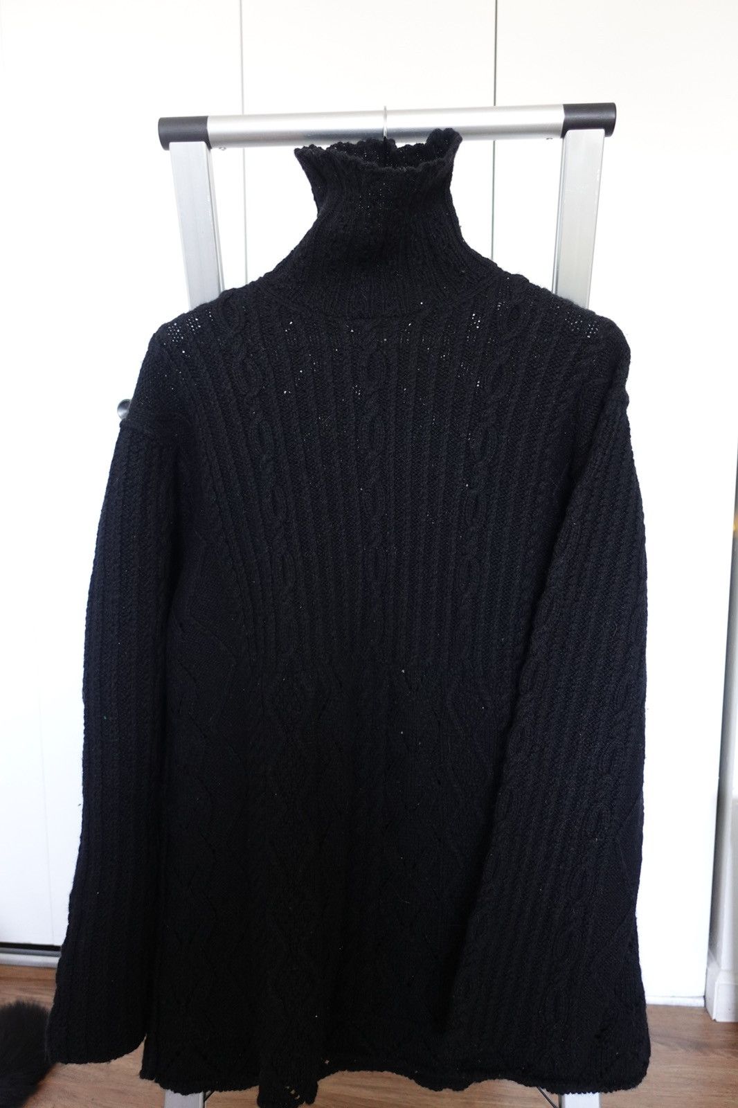 Yohji Yamamoto yohji yamamoto pour homme knit turtleneck Size US M / EU 48-50 / 2 - 1 Thumbnail