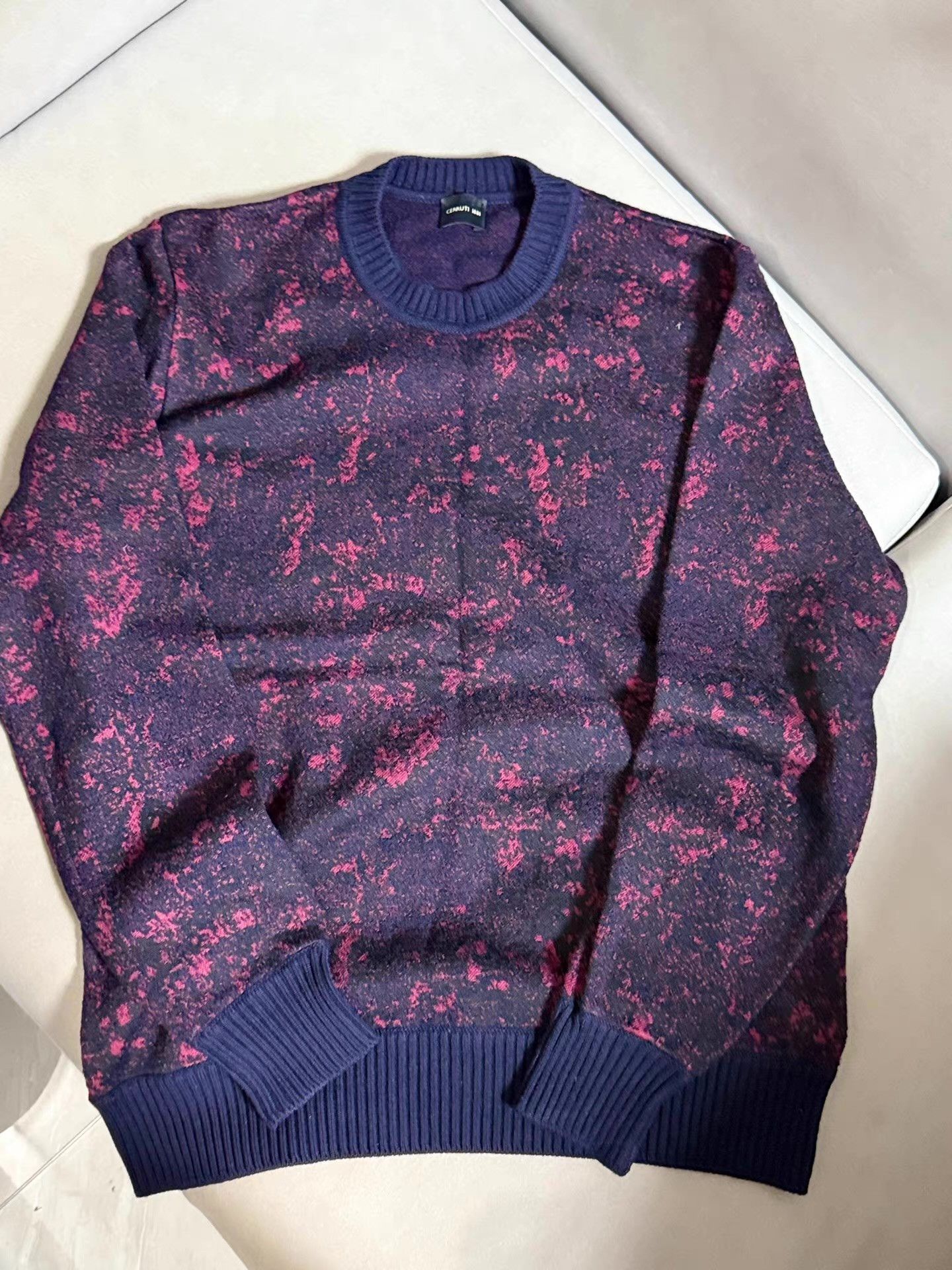 Cerruti 1881 CERRUTI 1881 Men's Knit Sweater Q20 Size US M / EU 48-50 / 2 - 1 Thumbnail