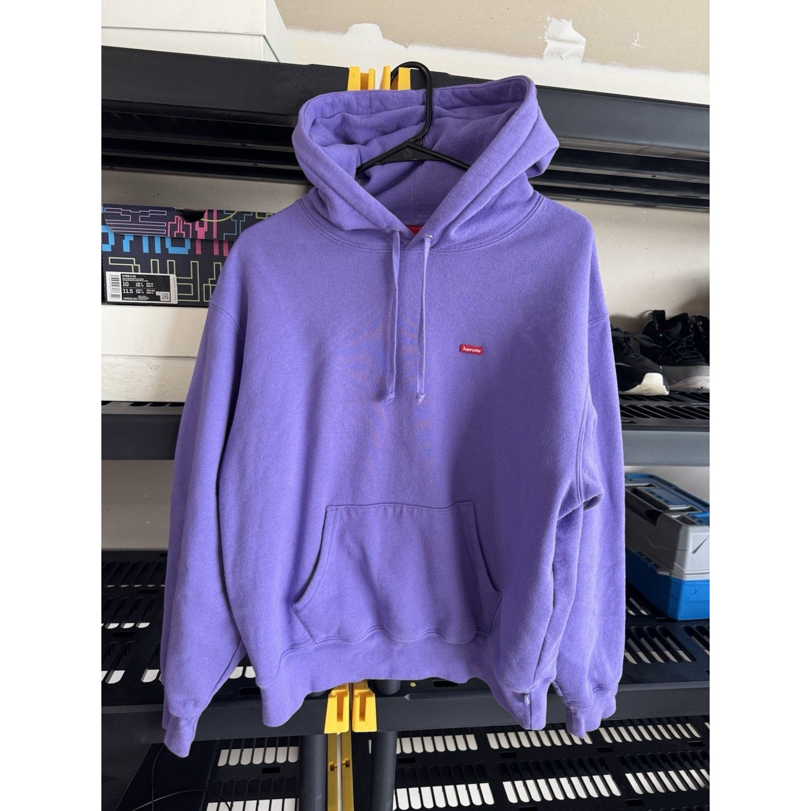 Supreme Supreme Box Logo Hooded Sweatshirt Dark Purple FW23 | Grailed