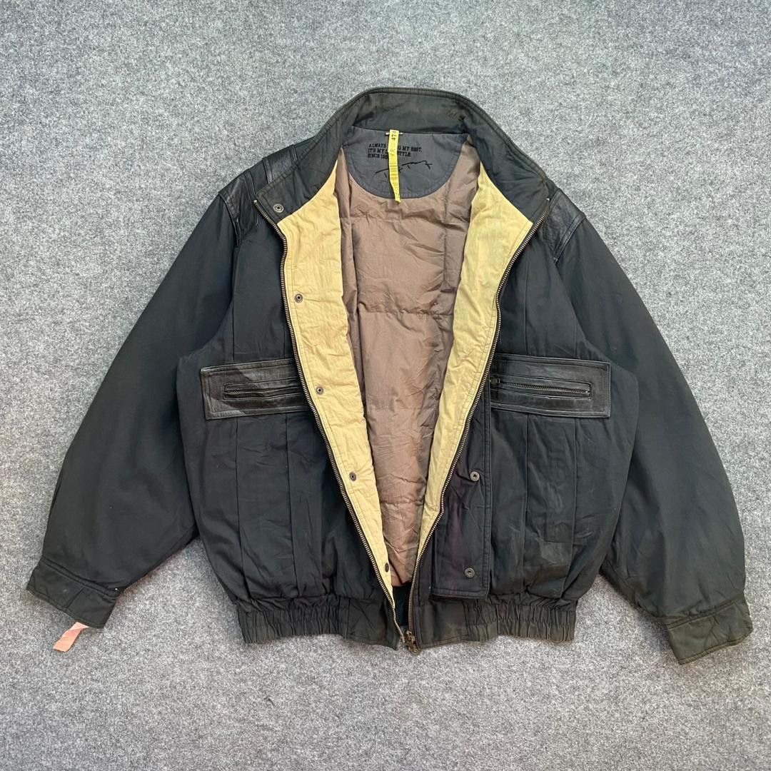 Vintage Vintage Borg Bombers Jacket Size US L / EU 52-54 / 3 - 3 Thumbnail