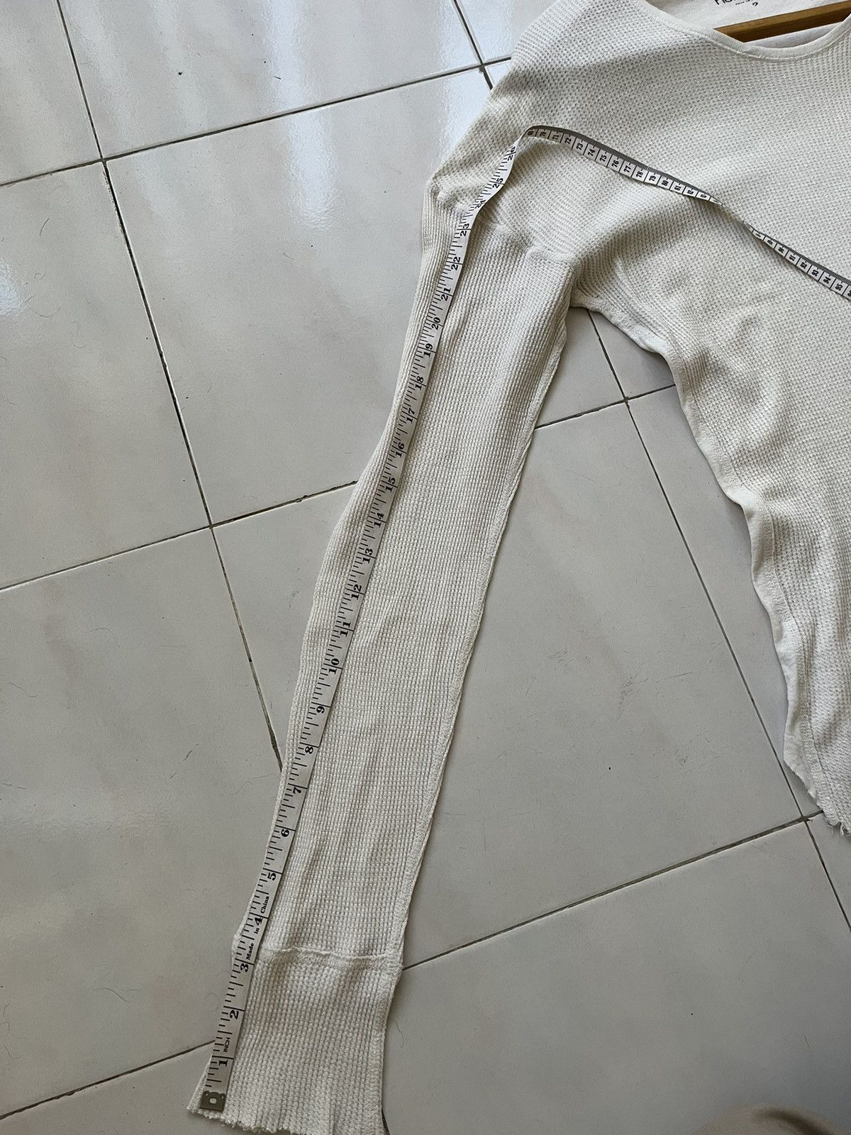 Nonnative Nonnative Waffle Thermal Asymmetrical Unisex Shirt Size S / US 4 / IT 40 - 12 Thumbnail