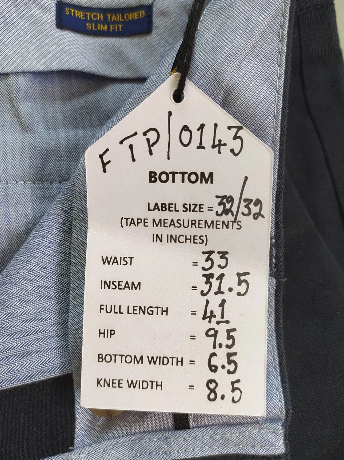 Polo Ralph Lauren Polo Ralph Lauren Stretch Slim Fit Chino Trouser FTP 0143 Size US 32 / EU 48 - 6 Thumbnail