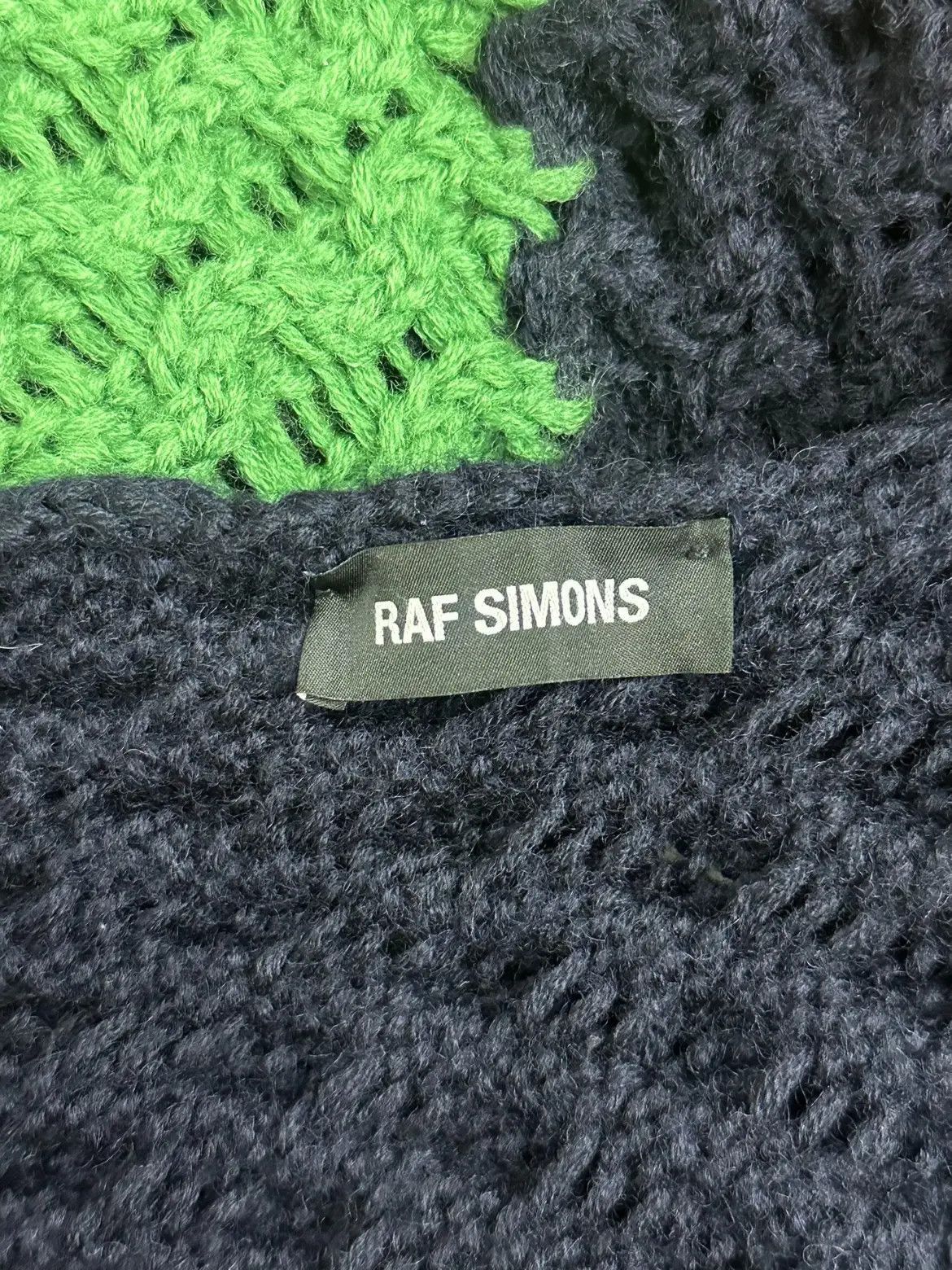 Raf Simons Raf Simons Fake Sweater Scarf Size ONE SIZE - 7 Thumbnail