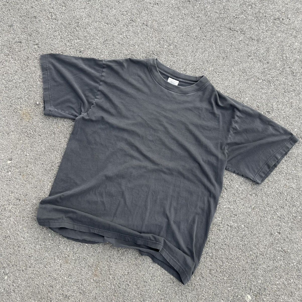Unsound Rags VINTAGE 90s FADED WASHED TEE T-SHIRT BLANK BASIC TRASHED Size US XL / EU 56 / 4 - 3 Thumbnail