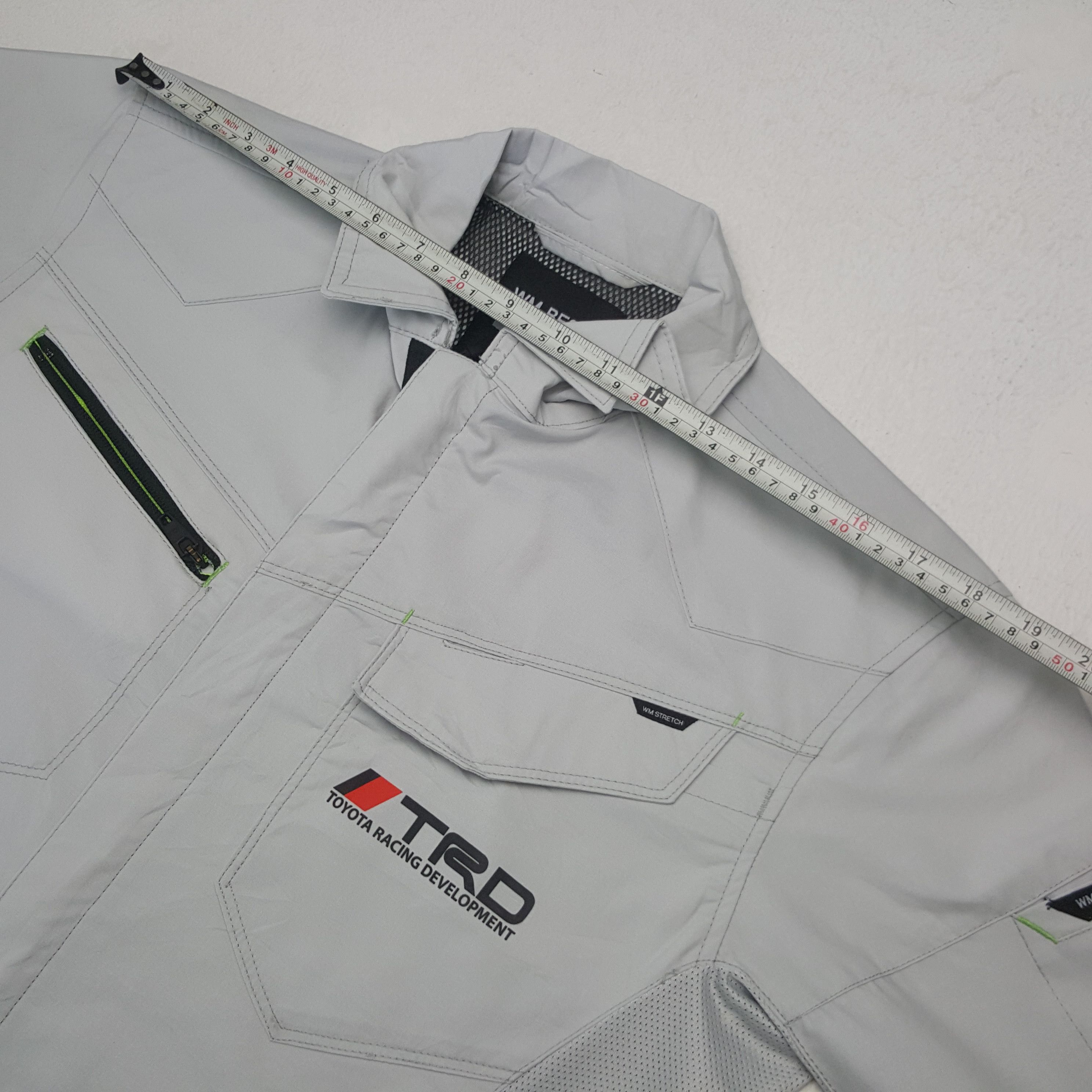Japanese Brand × Vintage Vintage Toyota Racing TRD Japanese Coverall Jacket C283N22 Size US M / EU 48-50 / 2 - 11 Thumbnail