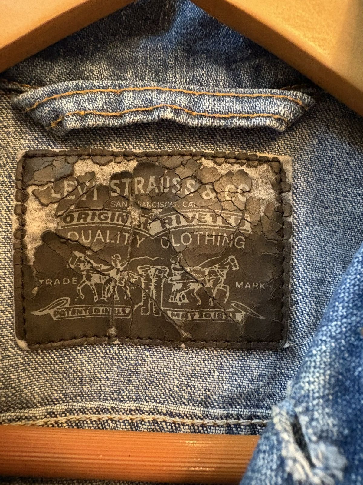 Levi's Vintage Clothing Vintage levi’s denim vest Size M / US 6-8 / IT 42-44 - 2 Thumbnail