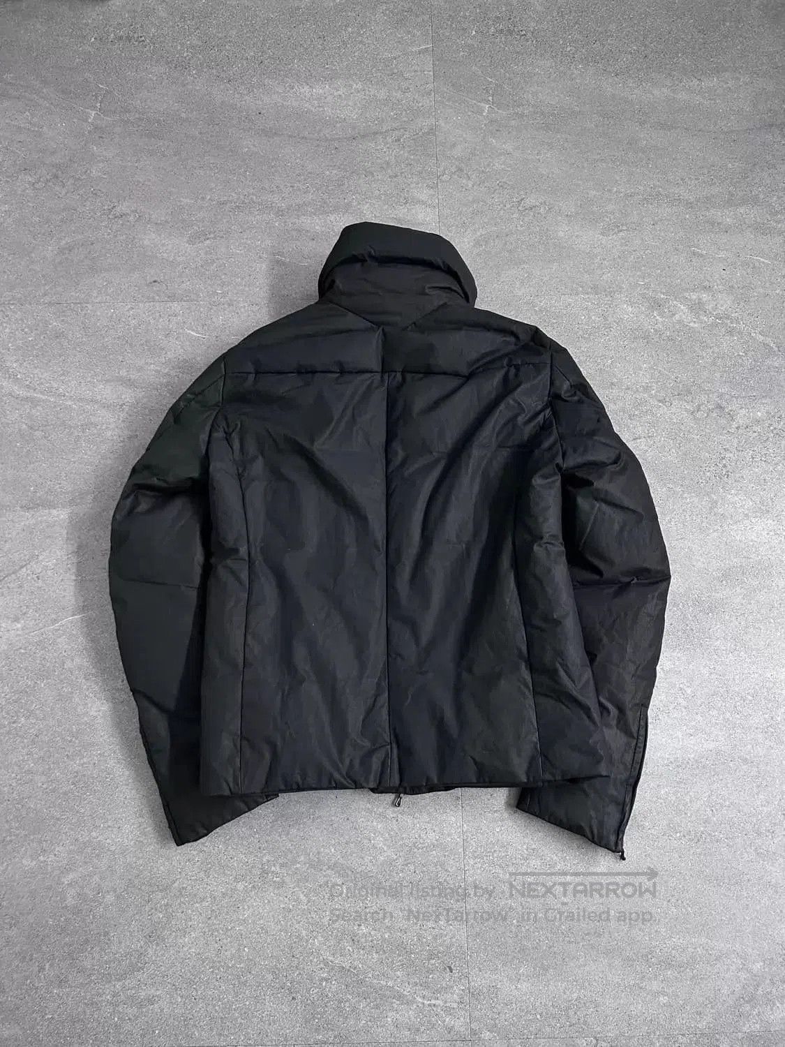 Kazuyuki Kumagai Attachment Black High Collar Light Jacket. Size US S / EU 44-46 / 1 - 5 Thumbnail