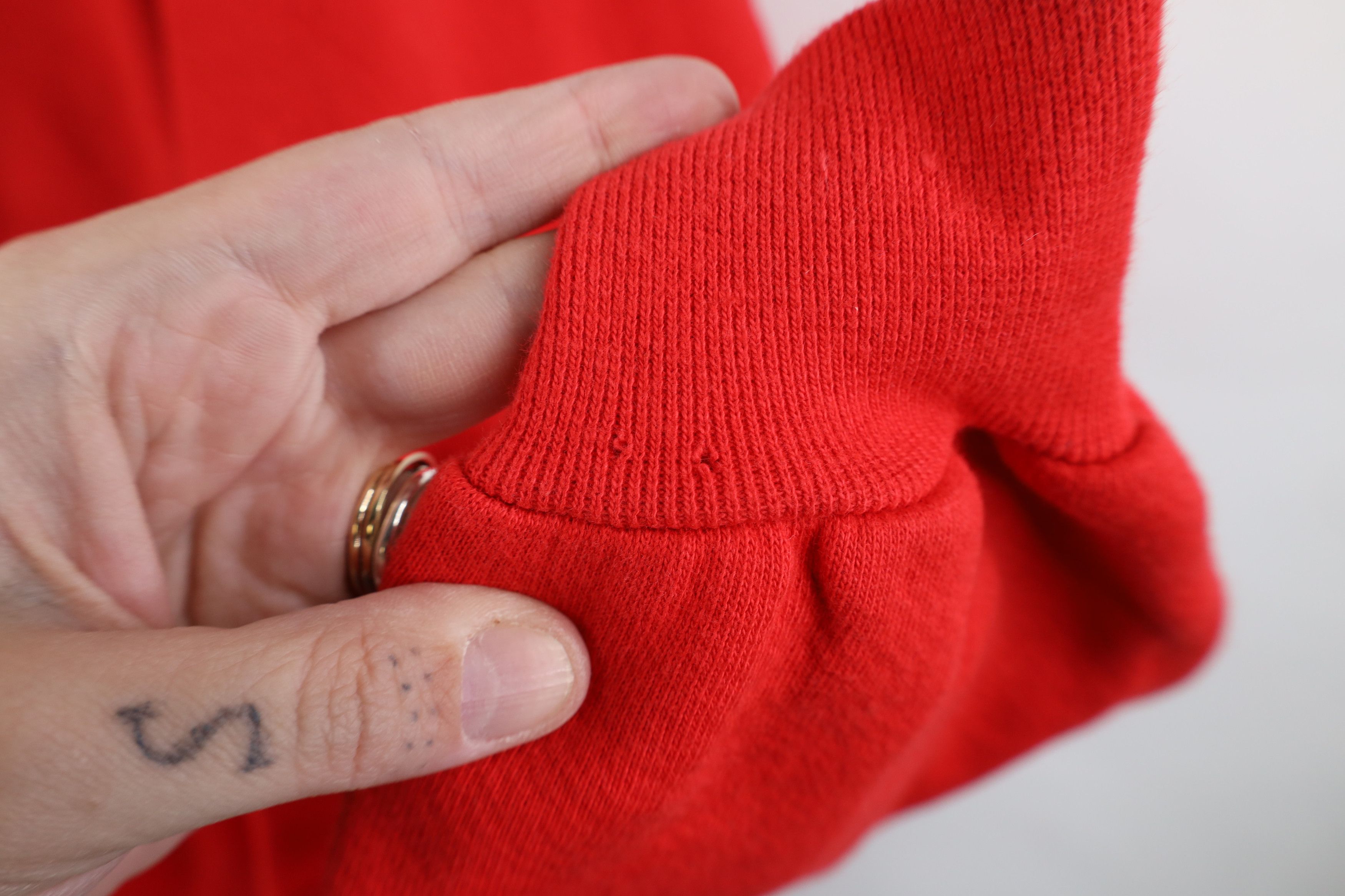 Russell Athletic Vintage 90s Russell Athletic Crewneck Sweatshirt USA Red Size US XXL / EU 58 / 5 - 5 Thumbnail