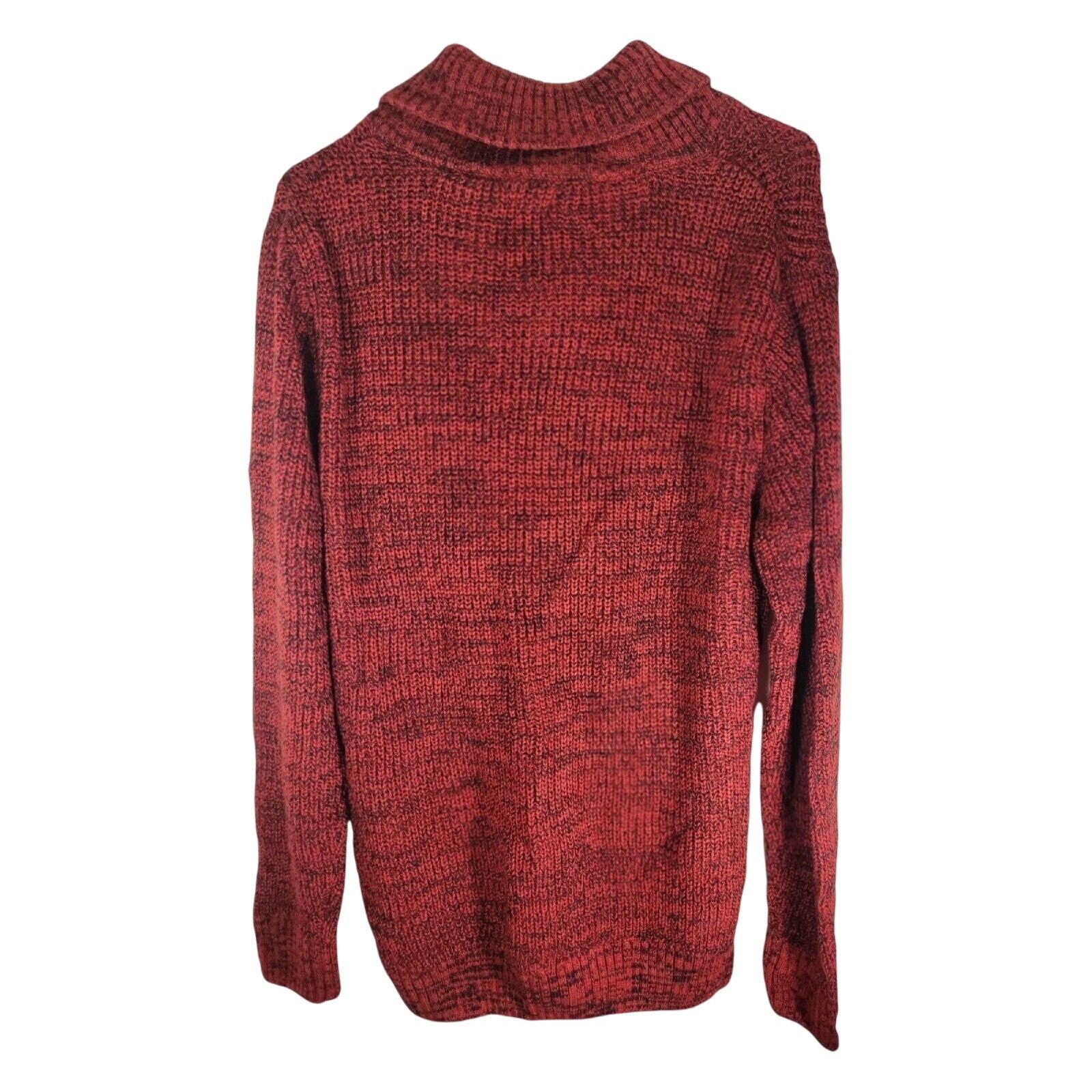 rue21 Rue21 Carbon Men’s LARGE Cowl Neck Sweater Red Pullover Warm Size US L / EU 52-54 / 3 - 2 Thumbnail