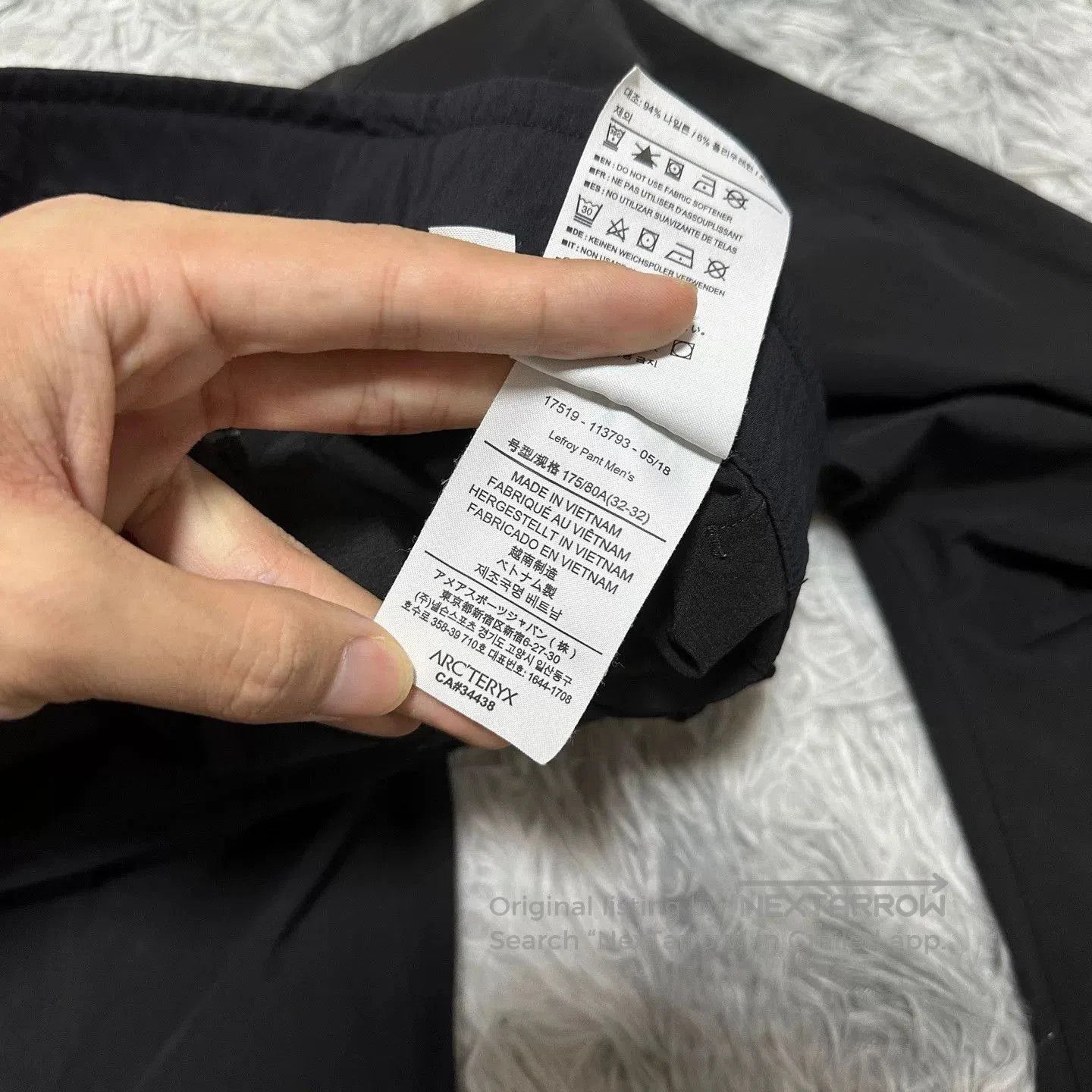 Arc'teryx Arcteryx Lefroy Softshell Casual Pants Black. Size US 32 / EU 48 - 6 Thumbnail